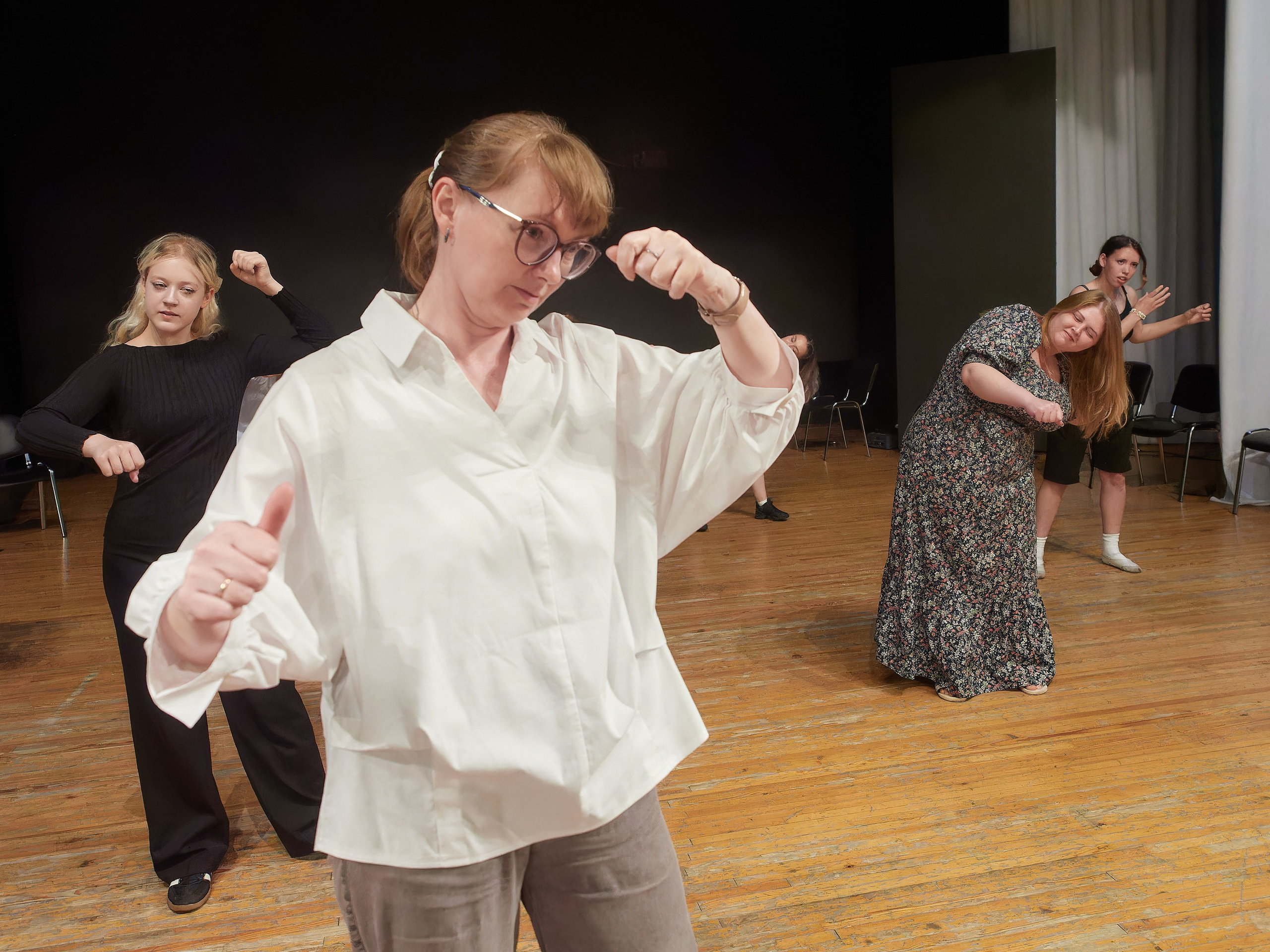 Мастер-класс студии «Прожектор» руководитель Марина Зольникова. Семейный и детский фотограф в Междуреченск Олег Бамбульский