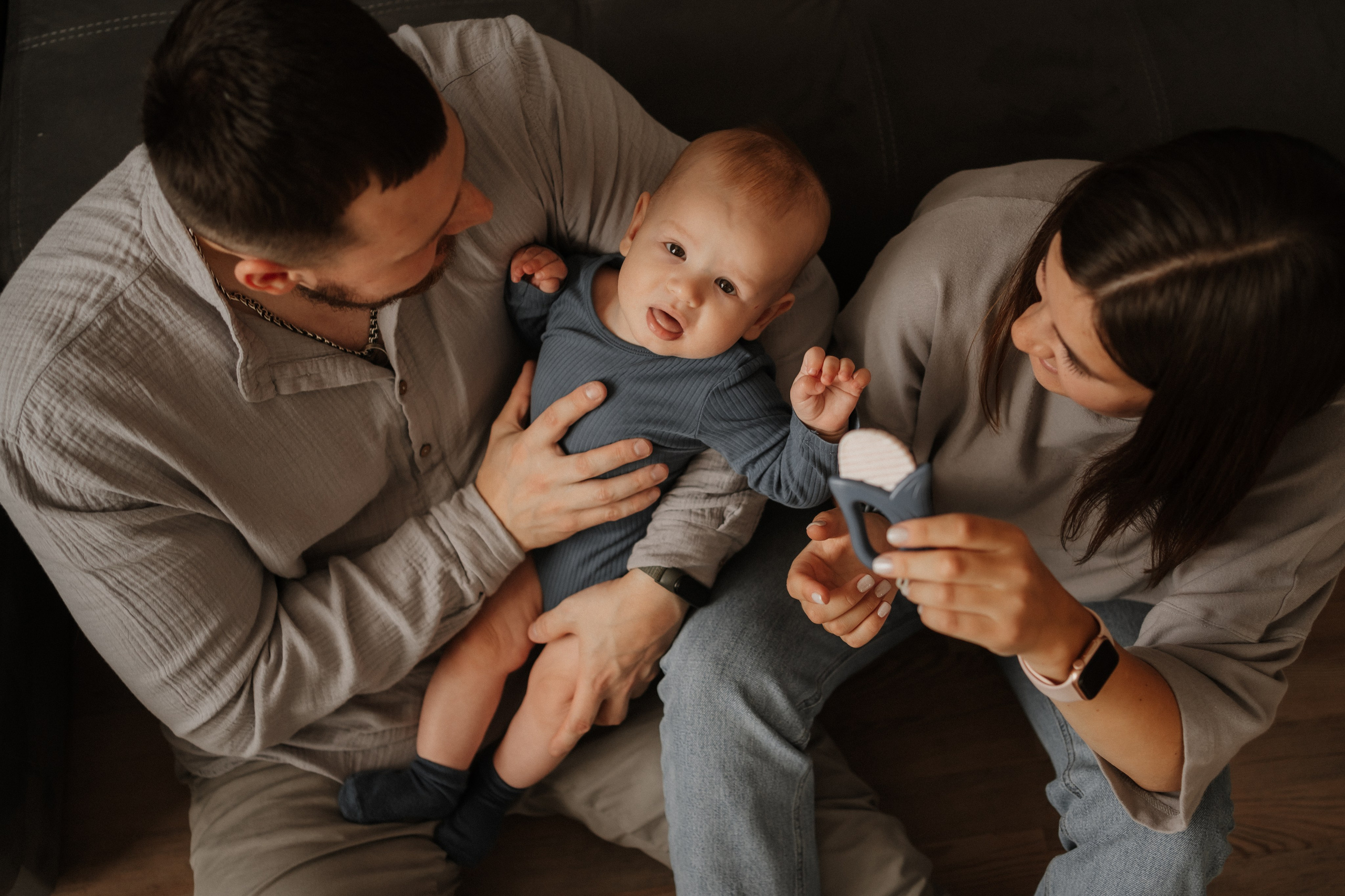 Семейная домашняя фотосъемка в Архангельске. Портретный и свадебный фотограф в Архангельске Елизавета Стрекаловская