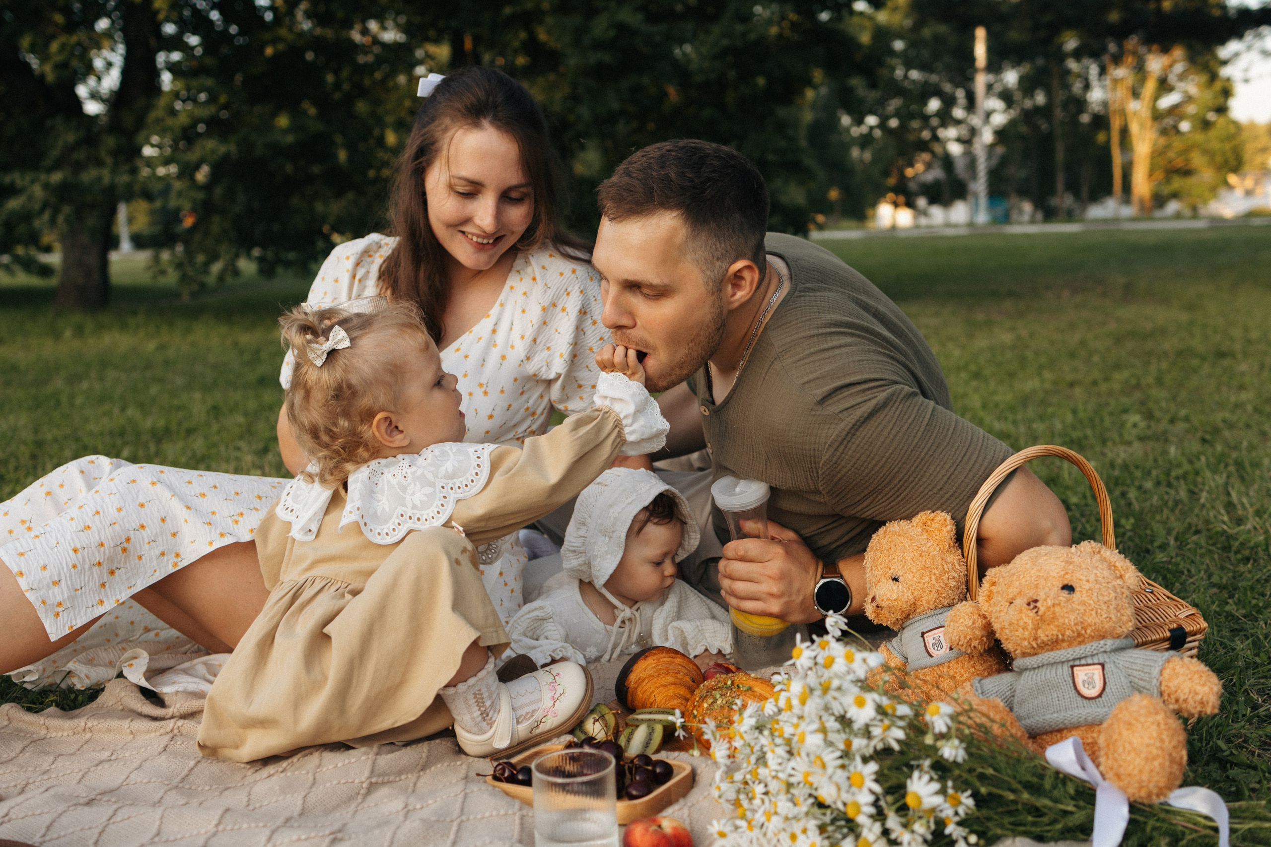 Летняя семейная фотосессия на природе — Кристина Филимонова
