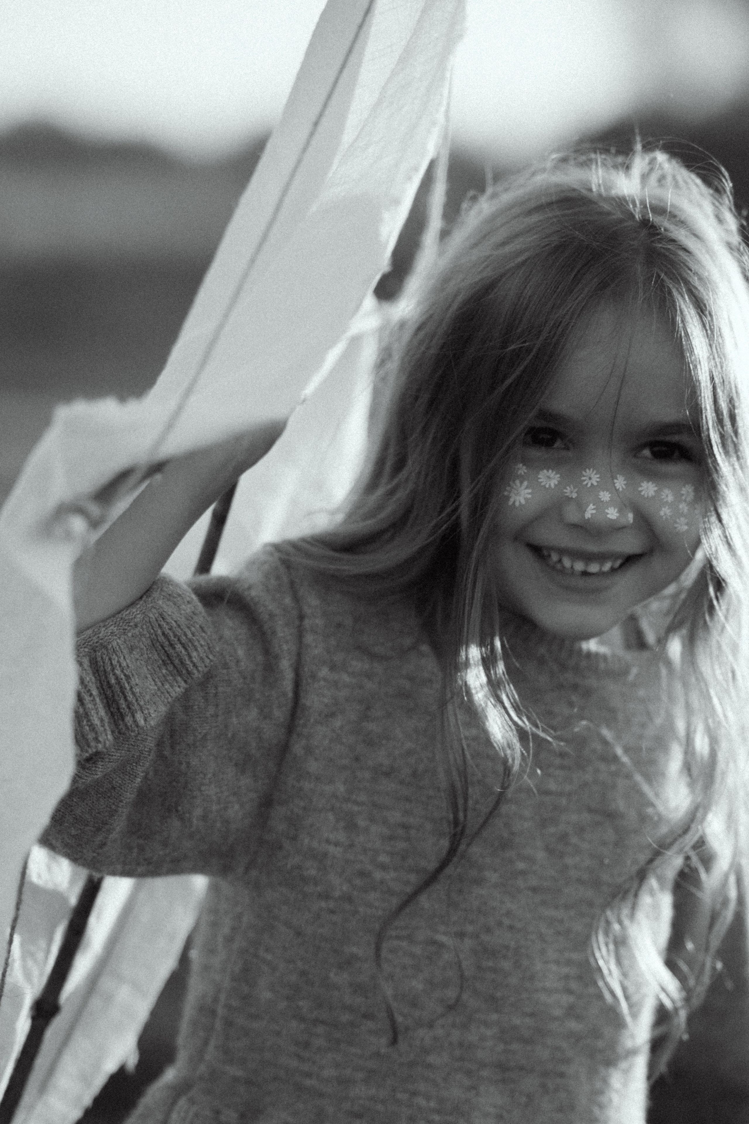 Поле, ромашки и воздушный змей. Семейный фотограф Москва Юлиана Фетисова