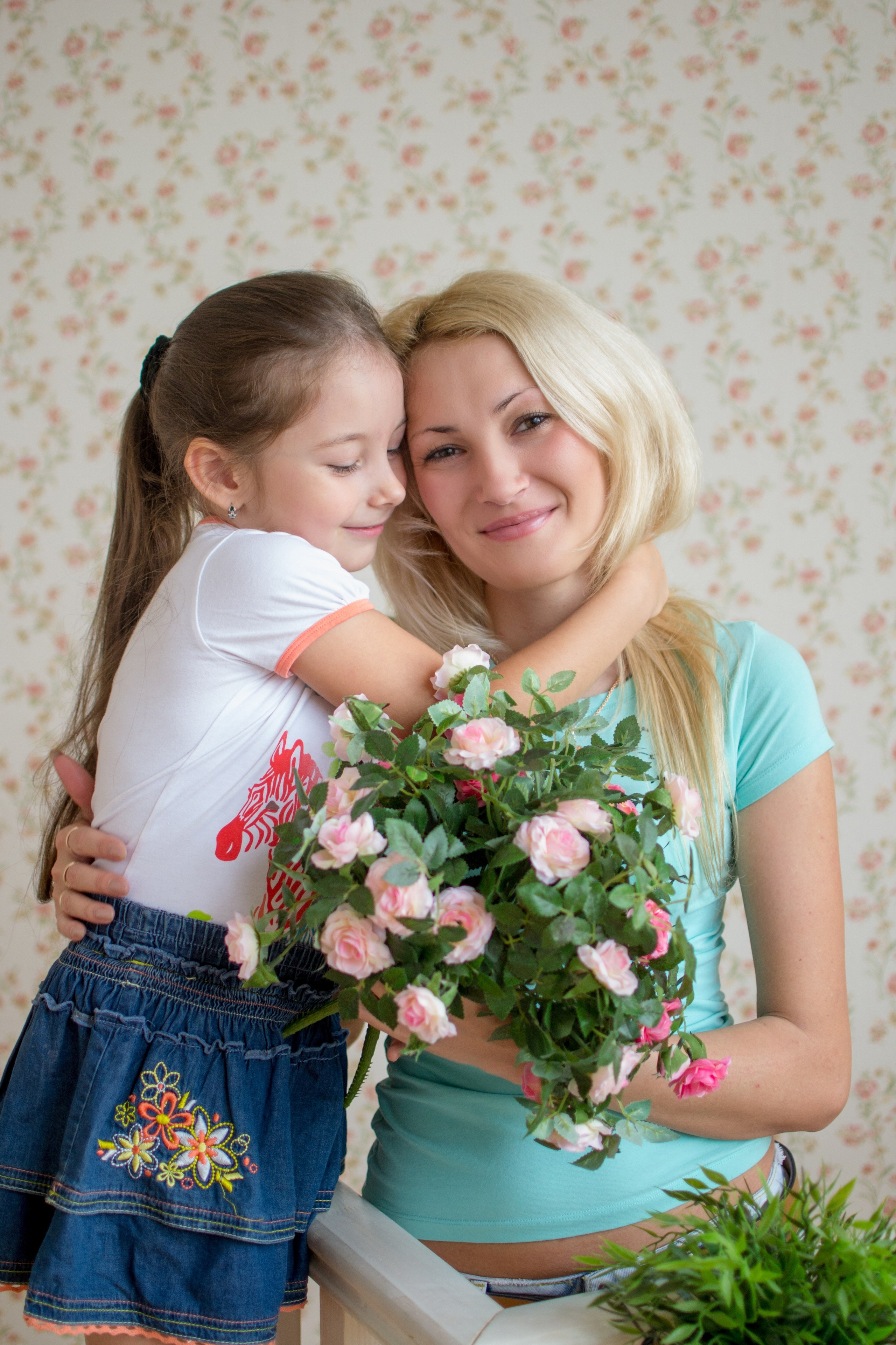 Светлана с дочерью Кристиной. Портретный креативный творческий фотограф в Казани Михаил Бушенев