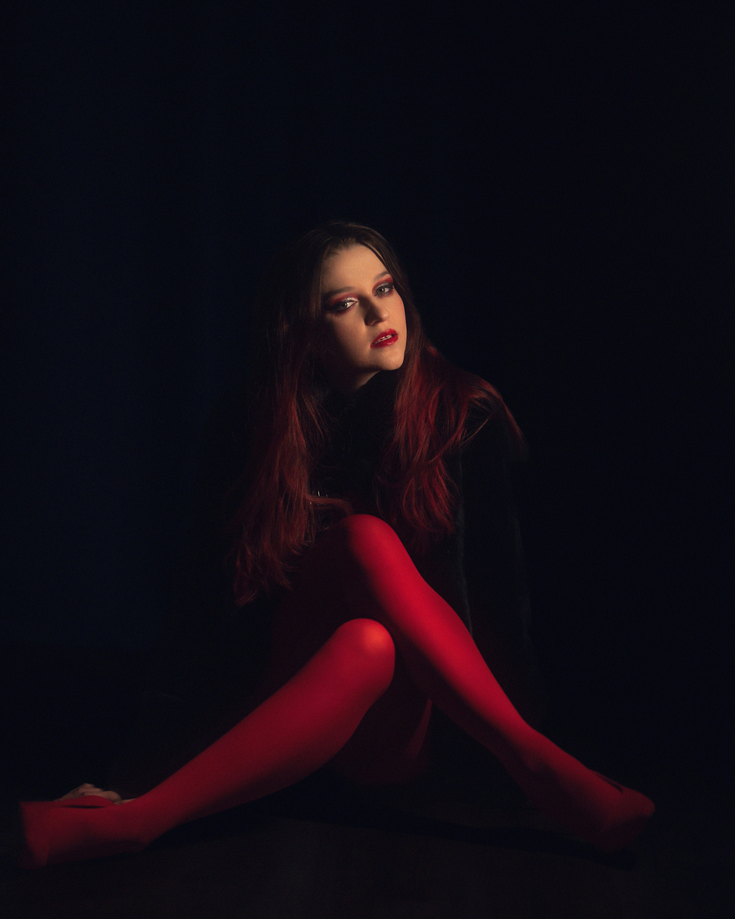 Съёмка с красными колготками. Фотограф, видеограф Пятигорск, Ставрополь, Ессентуки, Petlyakovs_photo