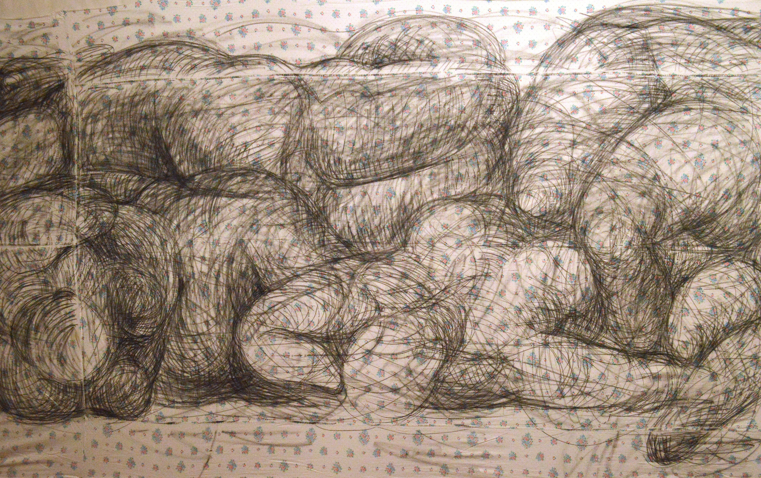 " Графические фрески» 2025. Лилия Ким. Междисциплинарный художник