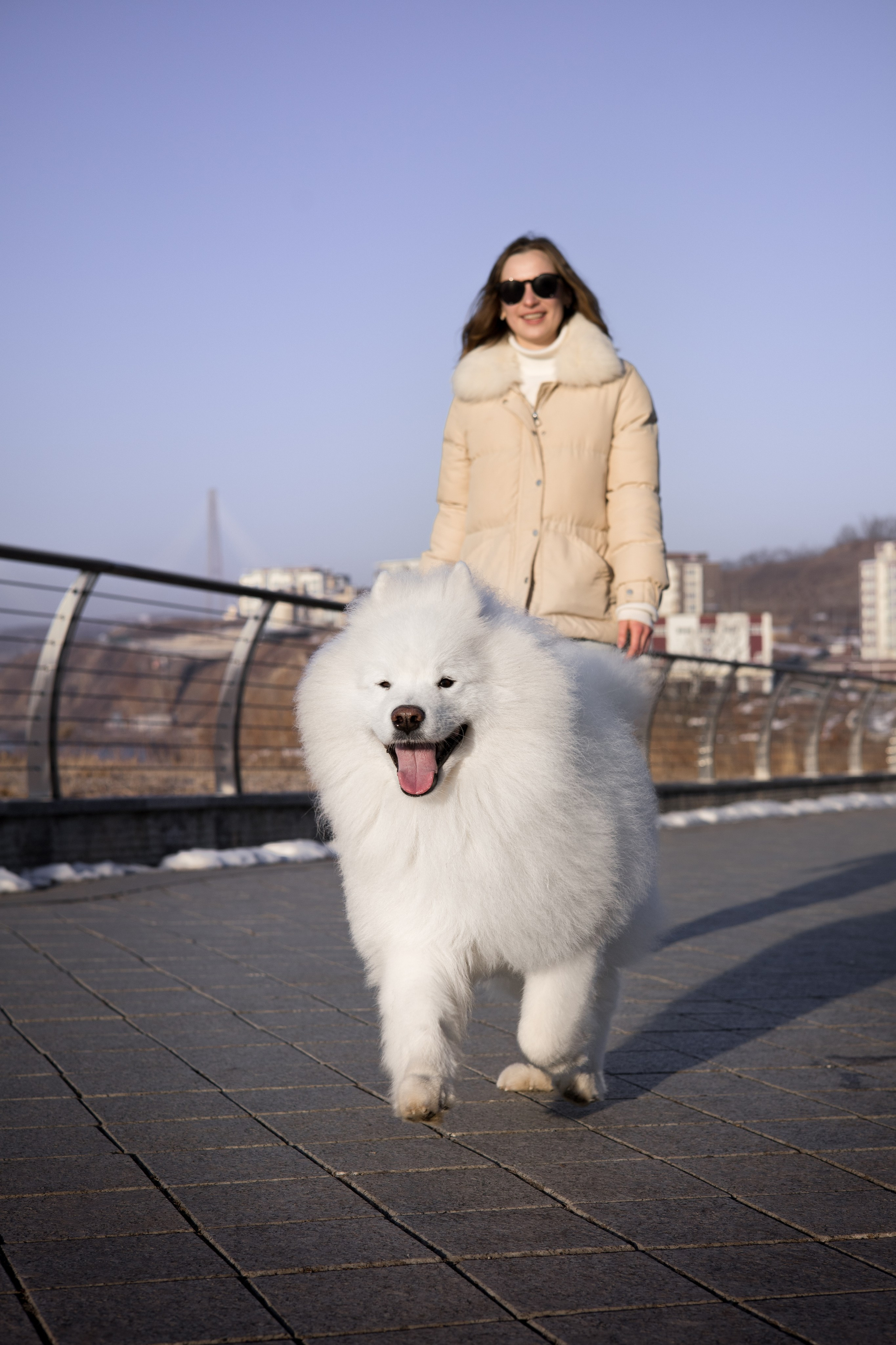 Полина и Вирчик. Фотограф — анималист Владивосток, Алина