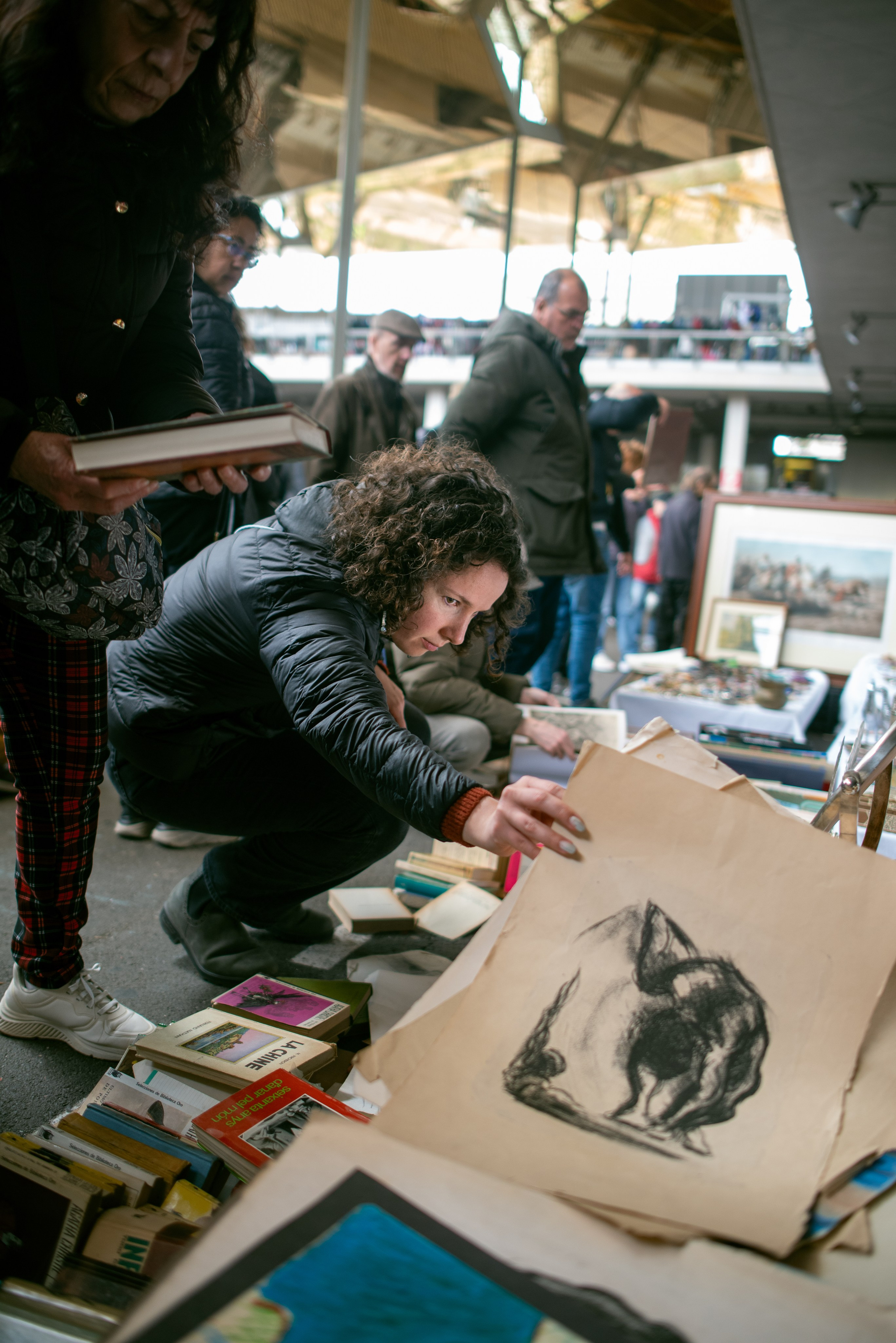 Anna. Antique Dealer. Documentary family photography in Barcelona and beyond