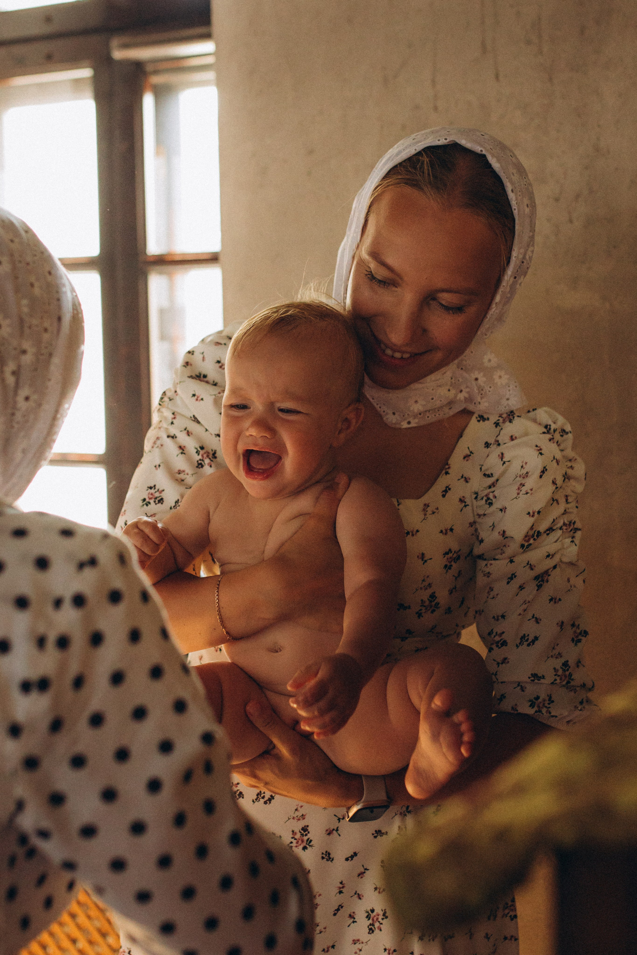 Крещение Марии. Семейный фотограф в Обнинске