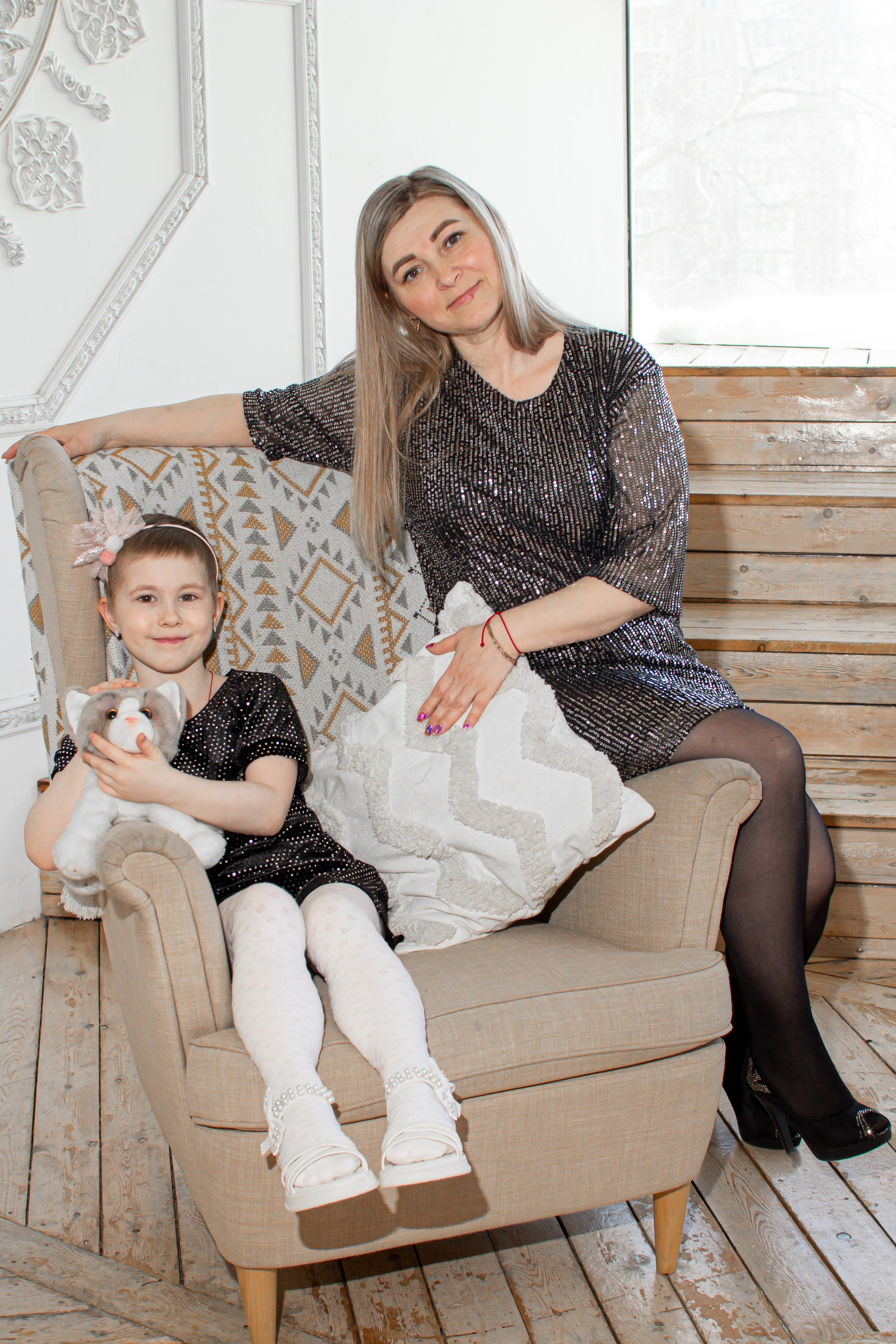 Мама и дочь. Фотограф в Хабаровске Юлия Чванова