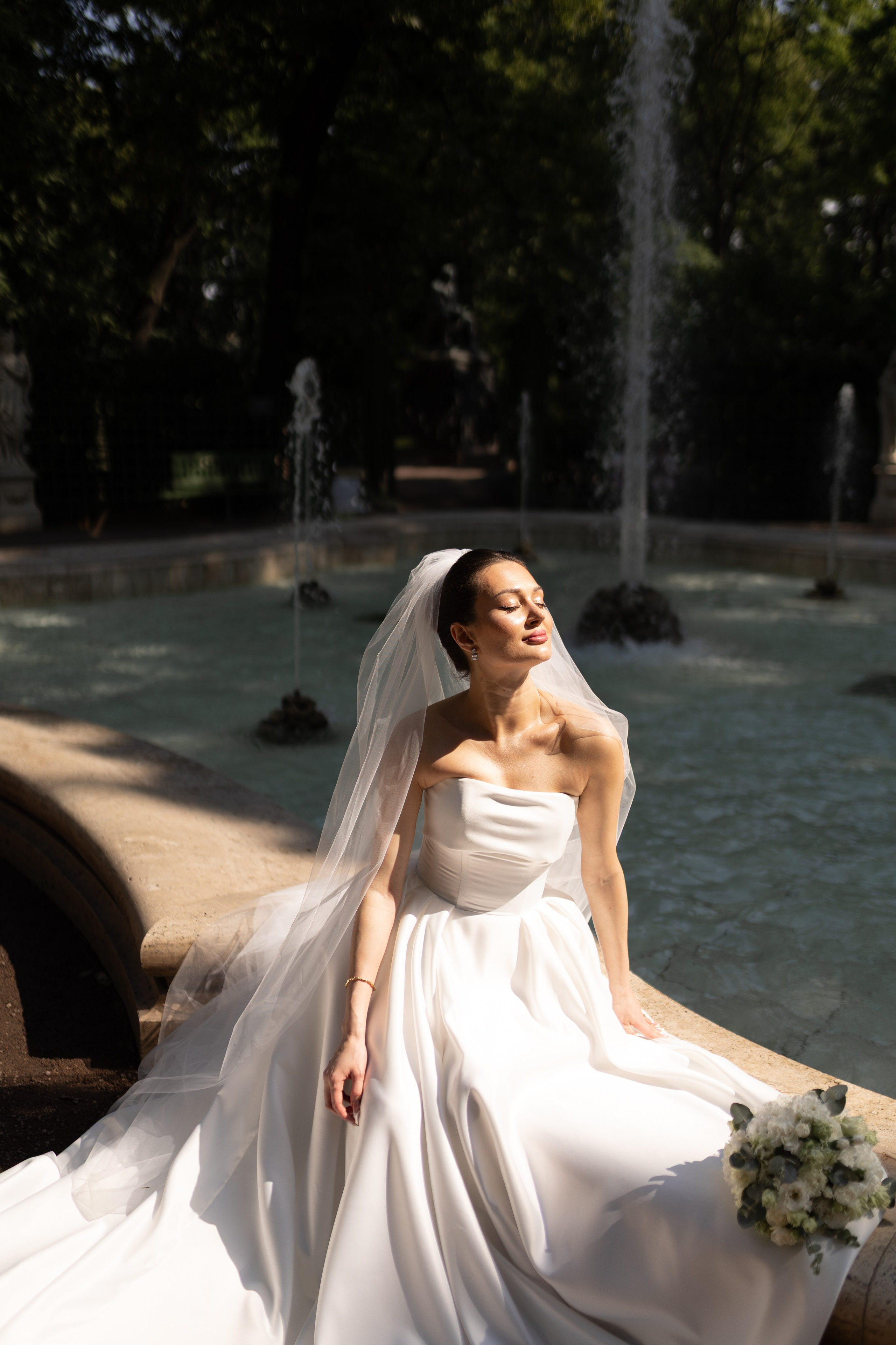 В Летнем саду. Портретный фотограф в Санкт-Петербурге