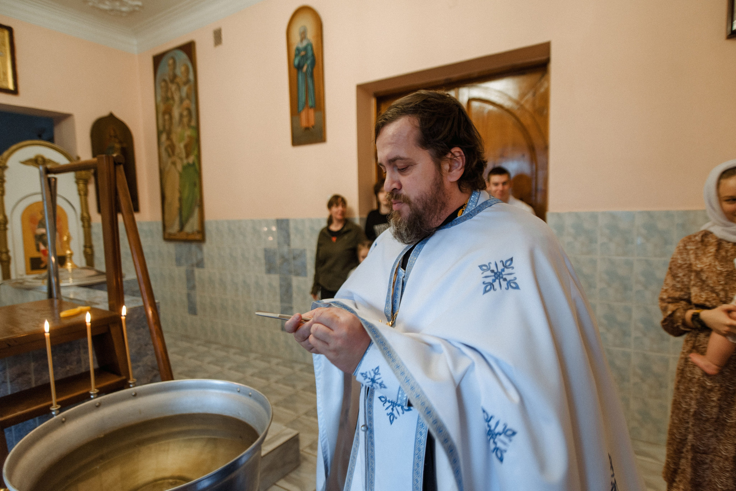 Крещение Евы. Семейный документальный фотограф в Волгограде Мариэта Додина