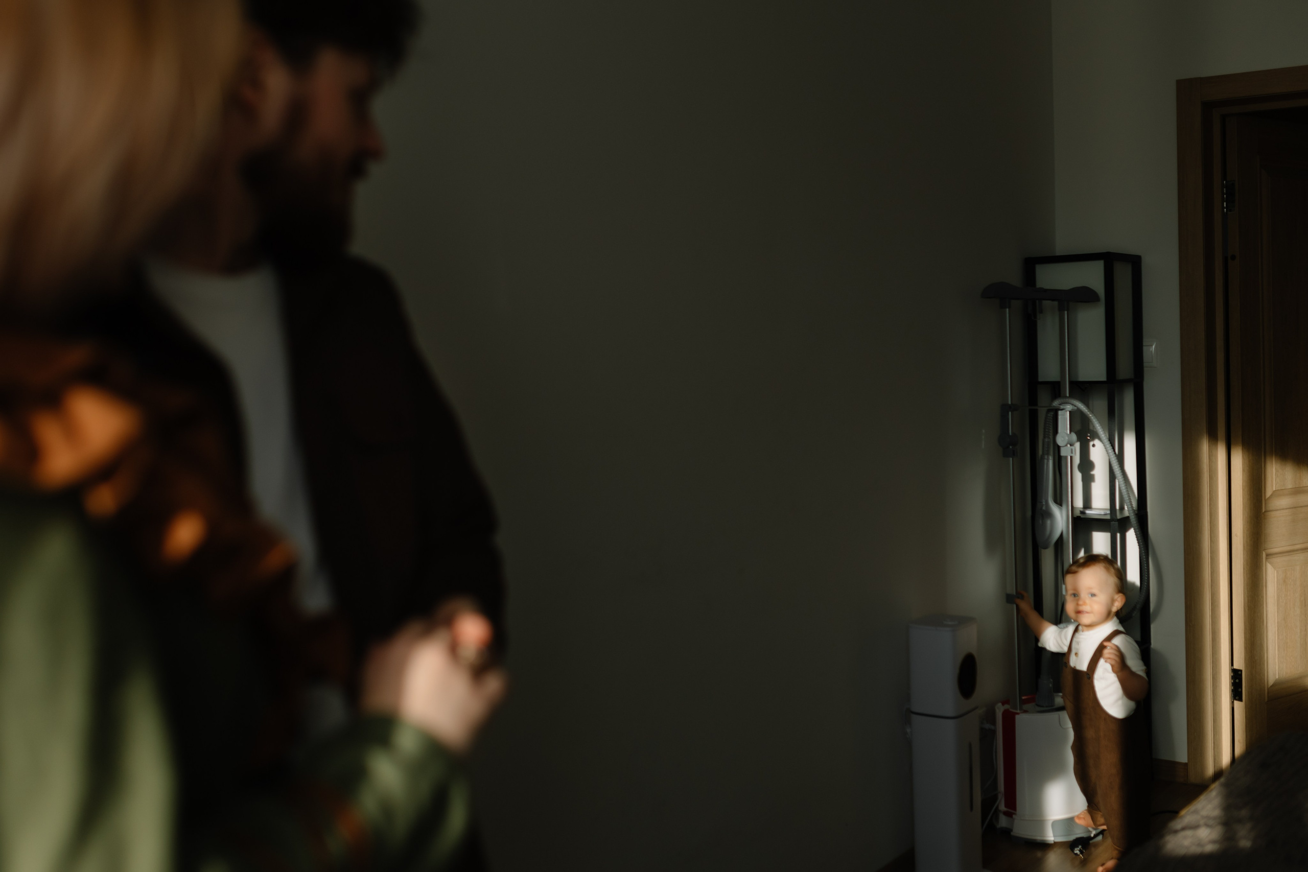 Домашняя съемка с годовасиком в Москве. Семейный фотограф в Москве и Люберцах Юлия Гуськова