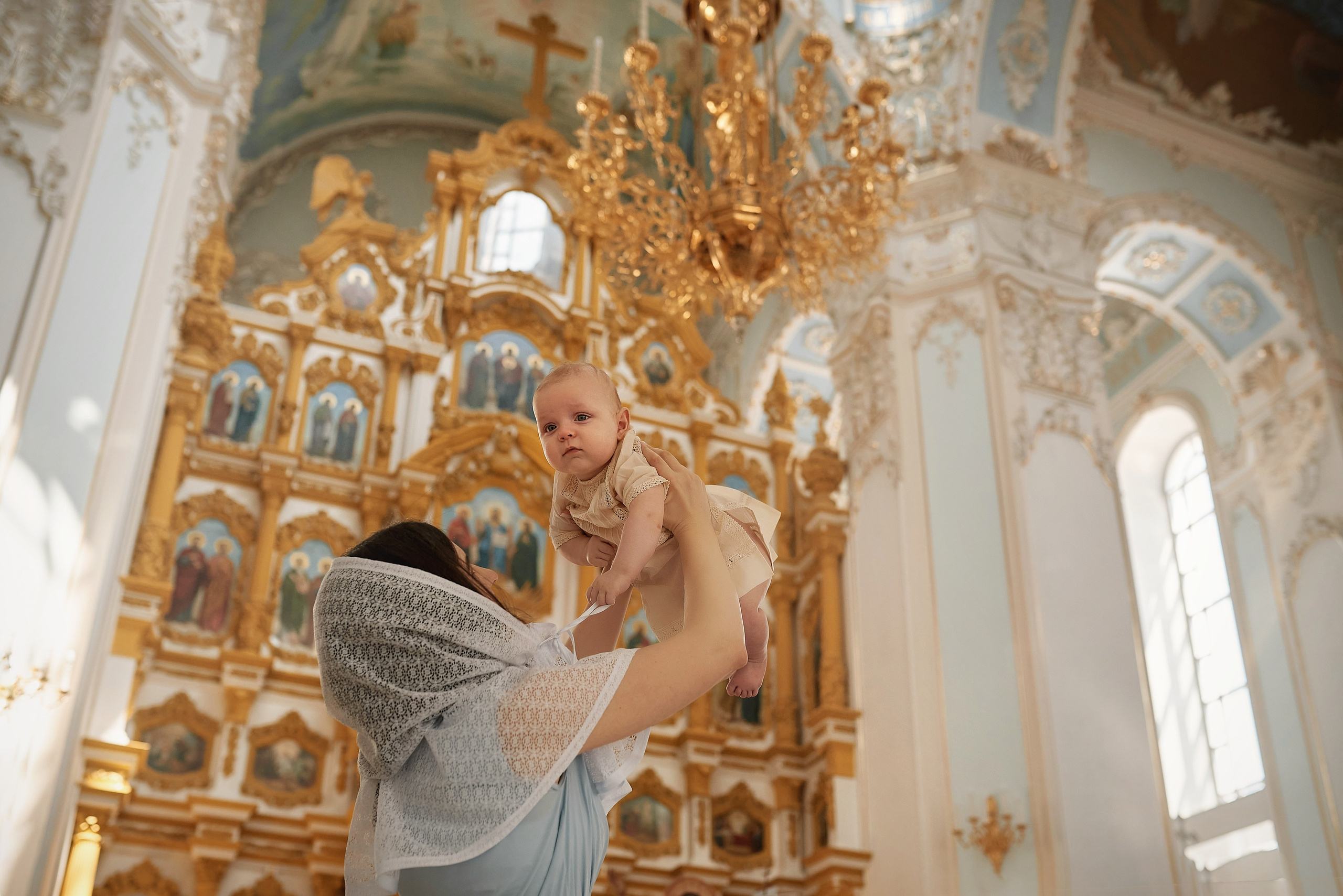 Крещение Александра Храм Святой Троицы г. Батайск. Семейный фотограф в Ростове-на-Дону Татьяна Литвинова