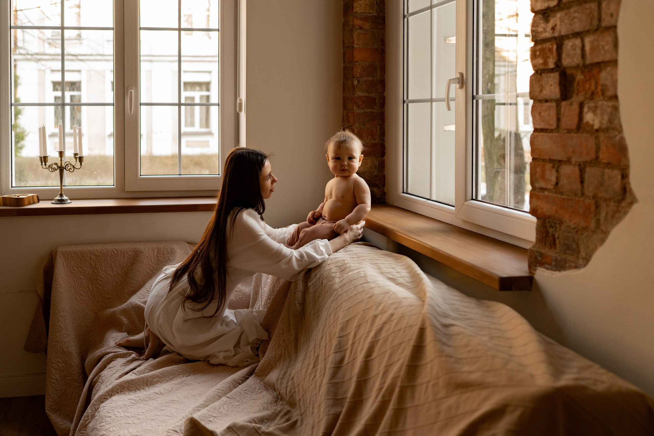 «Уютным вечером». Фотограф материнства Лена Олюнина Фотограф Калининград