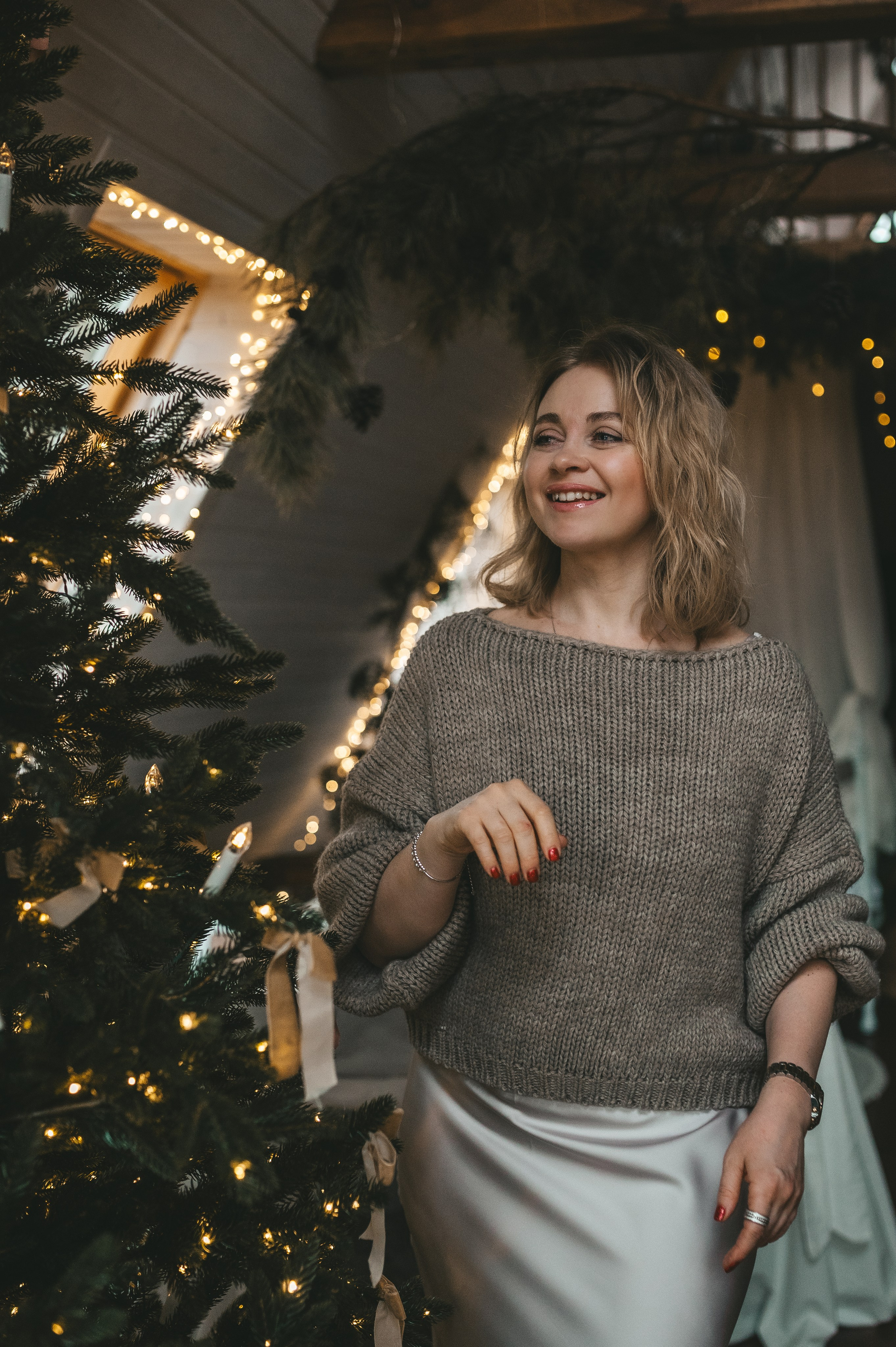 Семейная новогодняя фотосессия в фотодаче Дом Элли г. Пушкино. Семейный и детский фотограф в Сергиев Посаде, Хотьково Якимчук Любовь