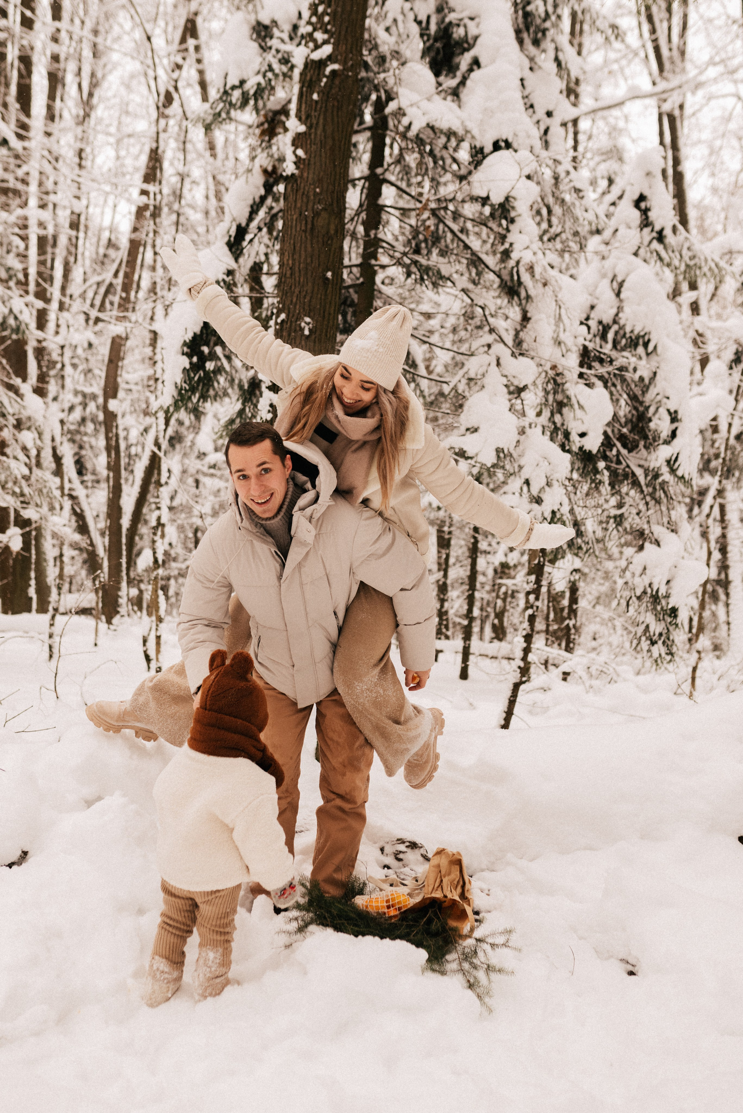 Зимняя уличная. Семейный, индивидуальный, контент фотограф Москва
