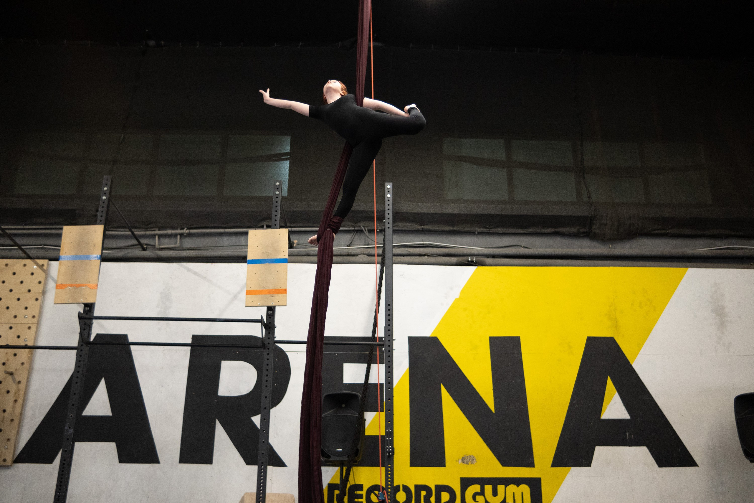 Внутриклубные соревнования по воздушной гимнастике 02.04.23