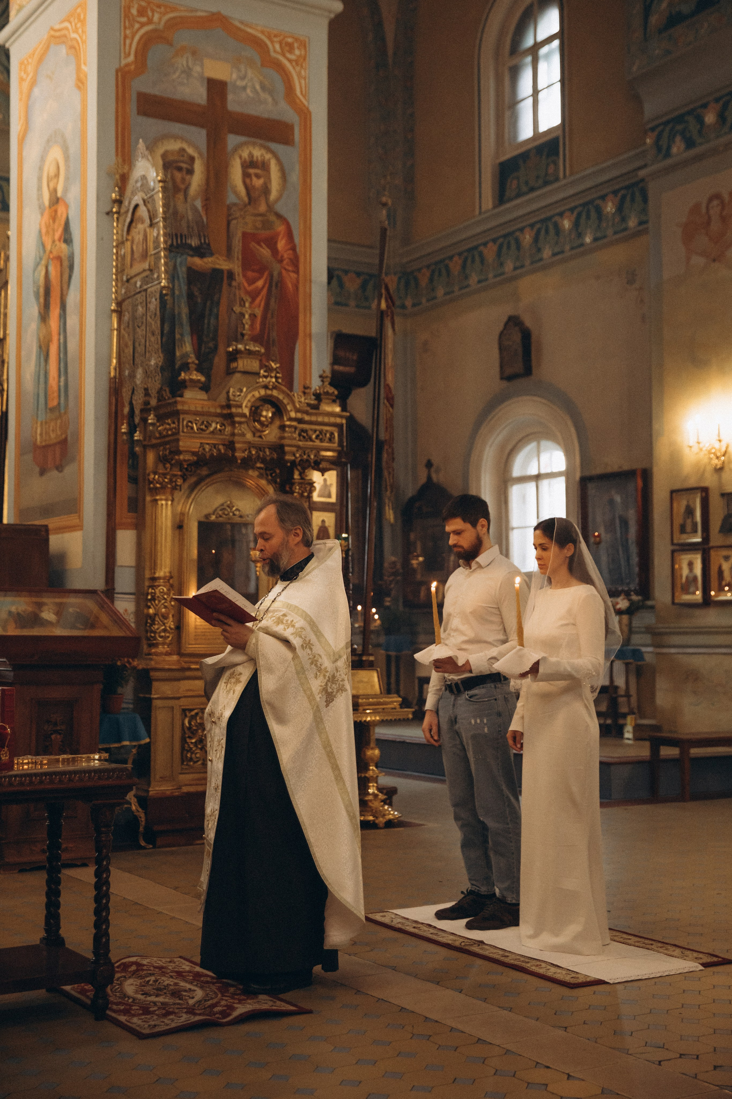 Венчание. Семейный фотограф в Москве и Королеве Евгения Баукова