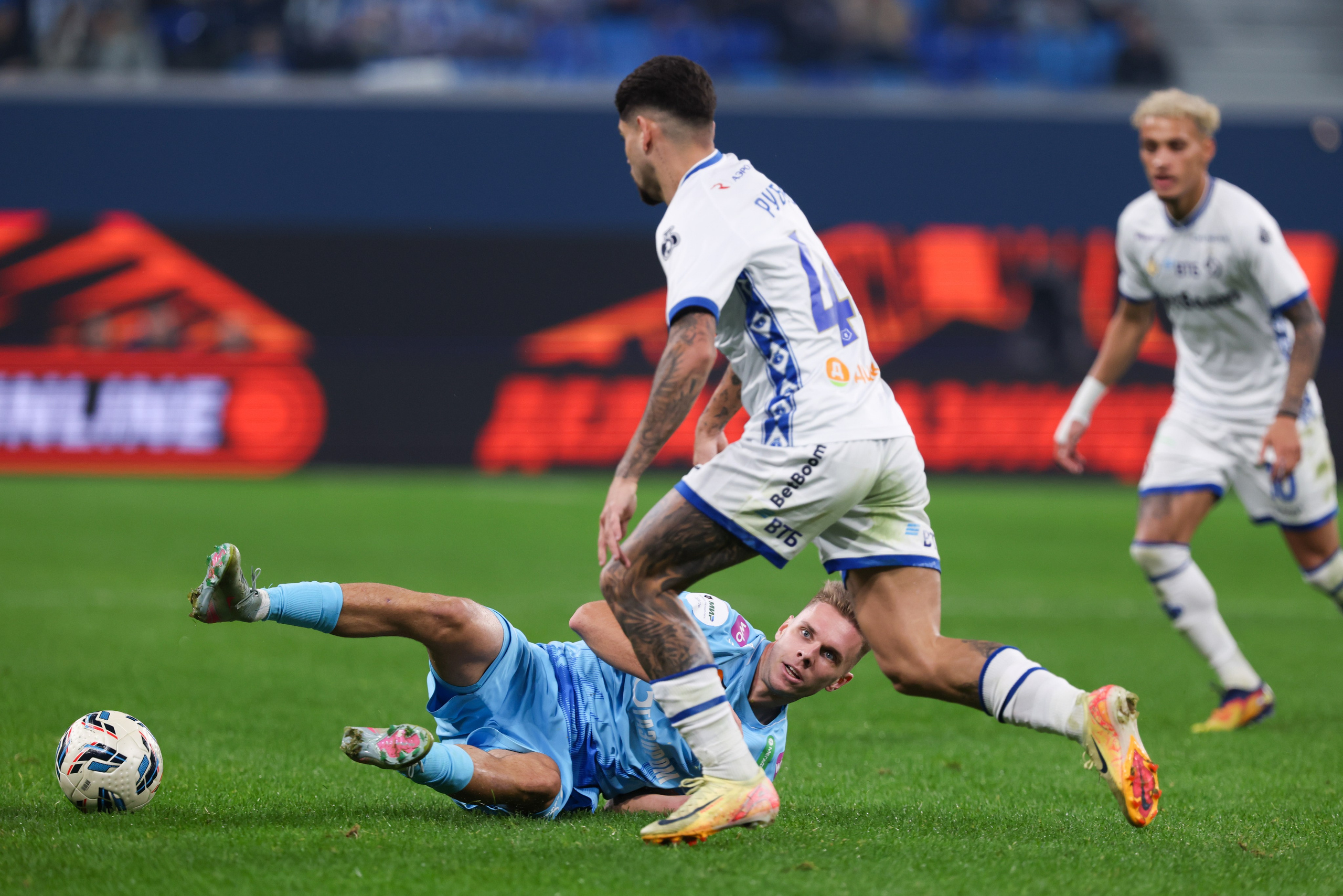 ФК «Зенит» — ФК «Динамо» Москва 26.10.2025. Спортивный и репортажный фотограф Антон Тереханов