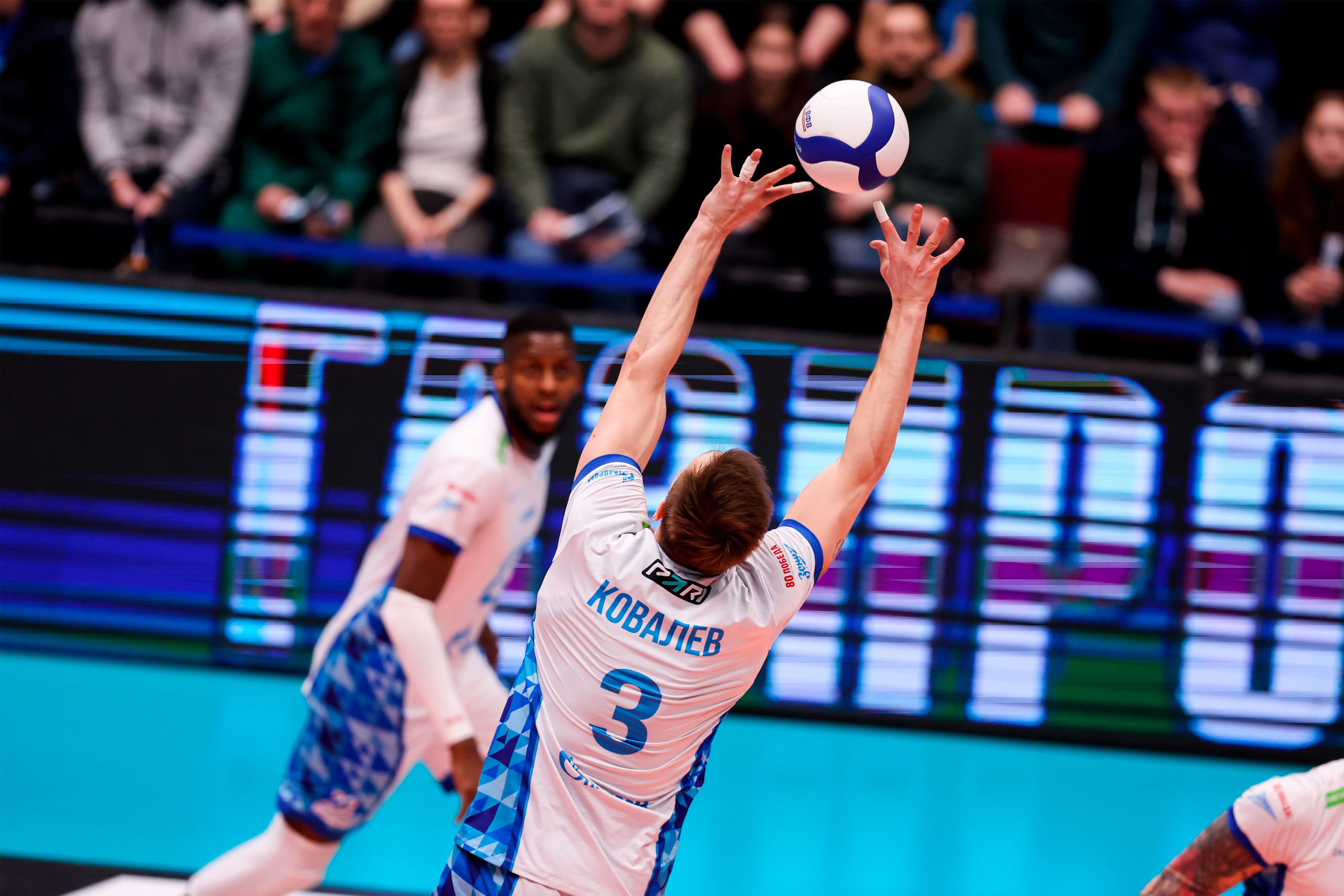 ВК Зенит — ВК Белогорье 08.04.2025. Спортивный и репортажный фотограф Антон Тереханов