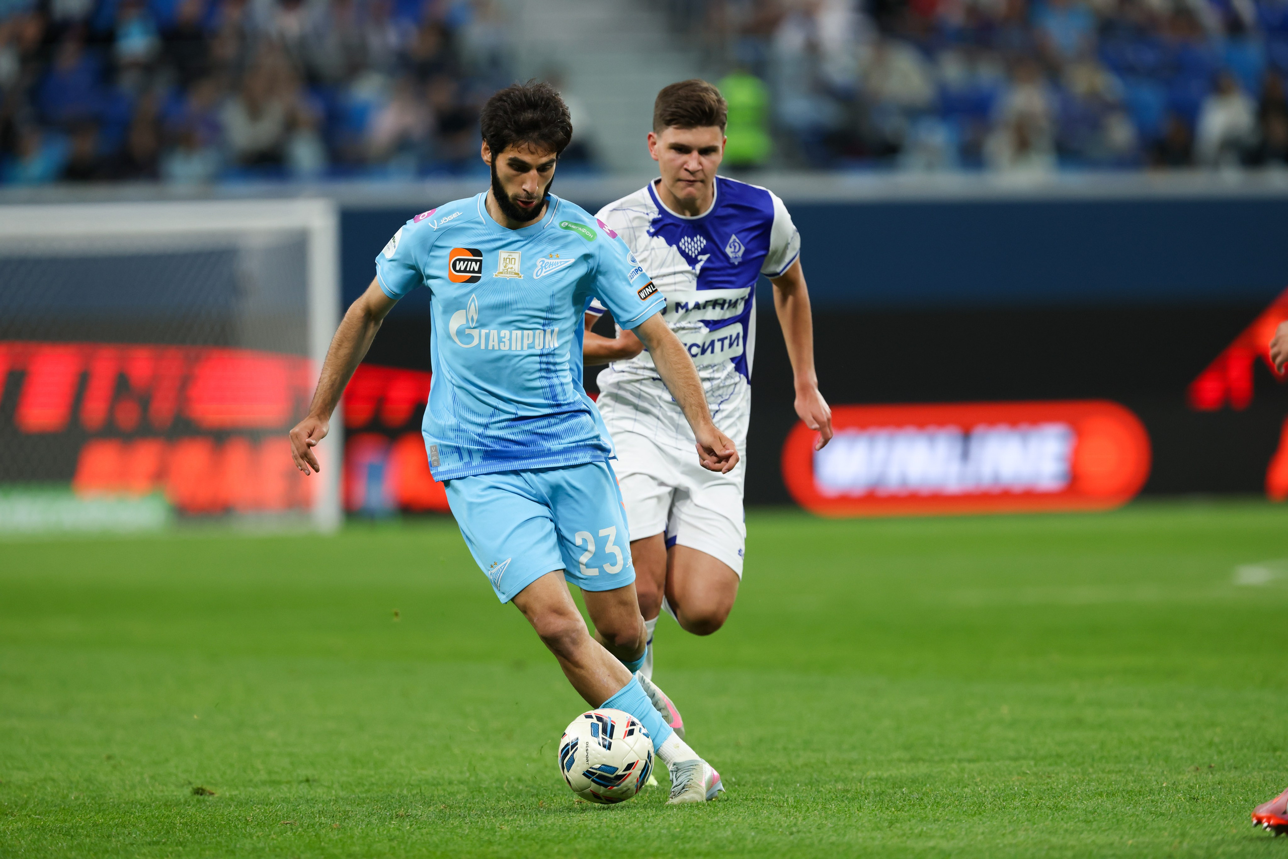 ФК «Зенит» — ФК «Динамо» Махачкала 23.08.2025. Спортивный и репортажный фотограф Антон Тереханов