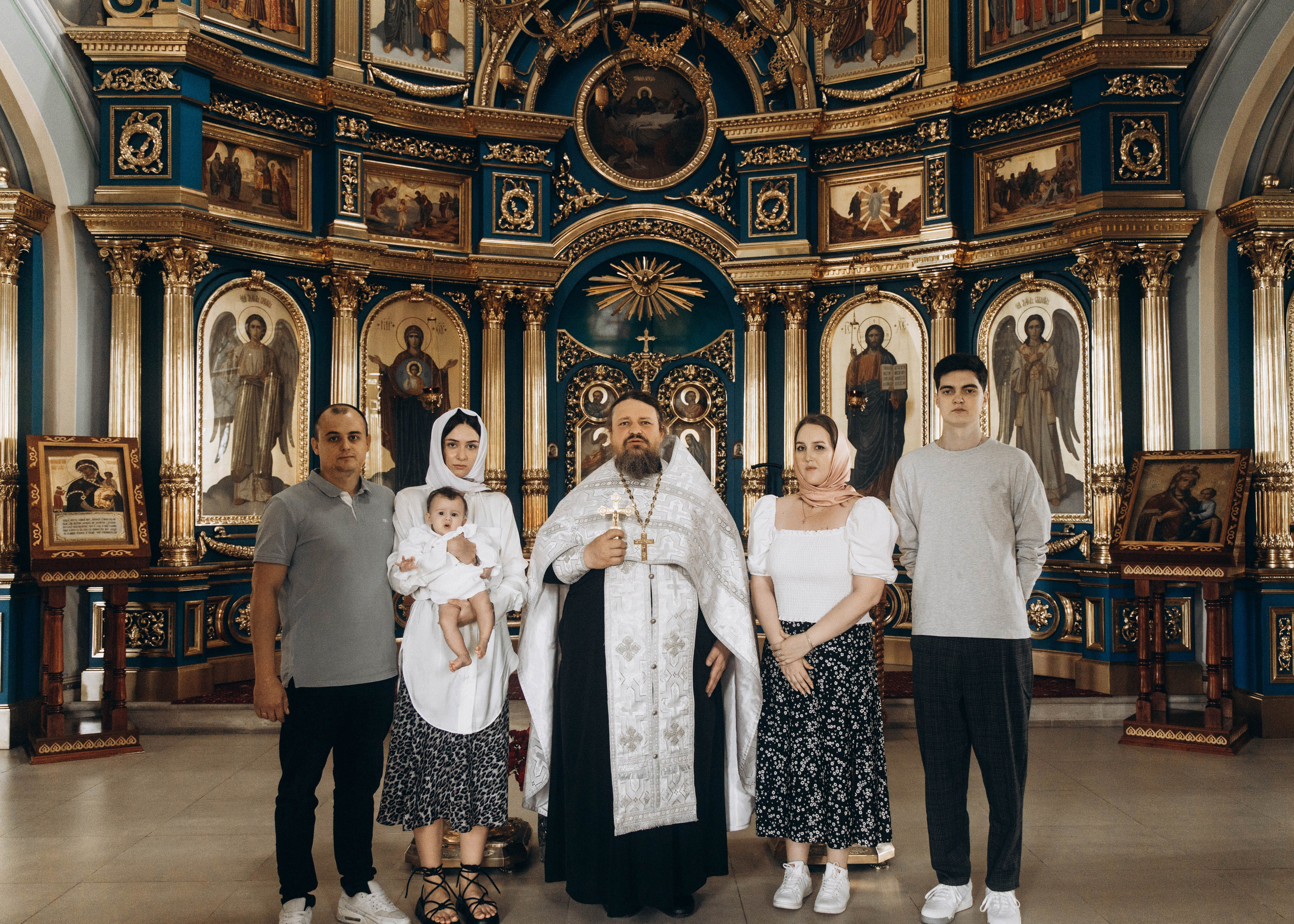 КРЕЩЕНИЕ. Фотосессия новорожденных в Москве и Московской области