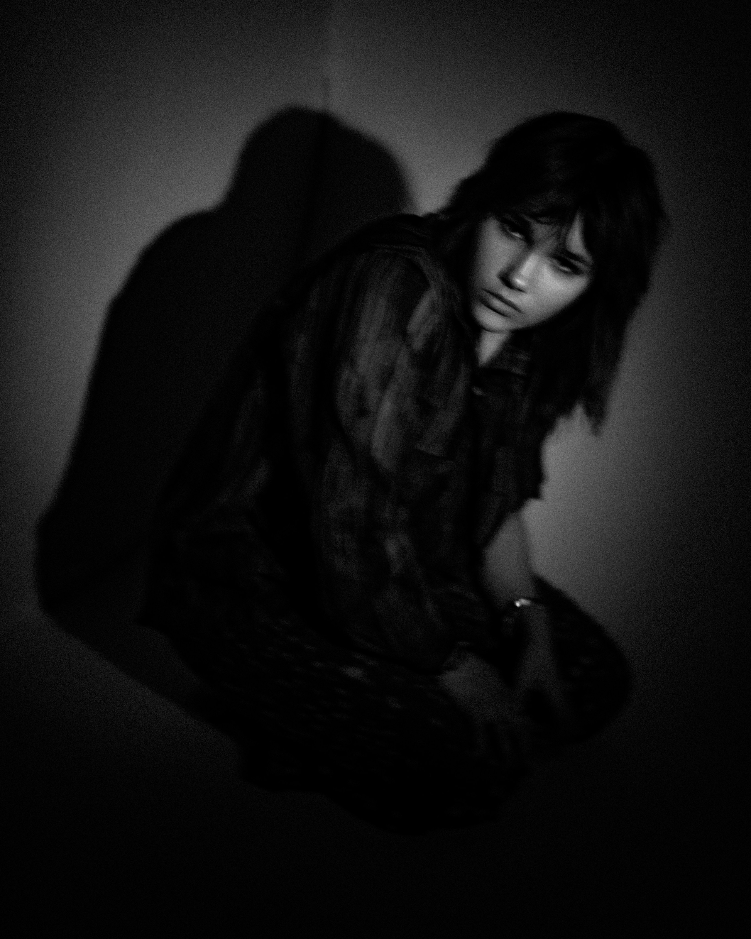 Inner demons sometimes come out. Polypolarphotography