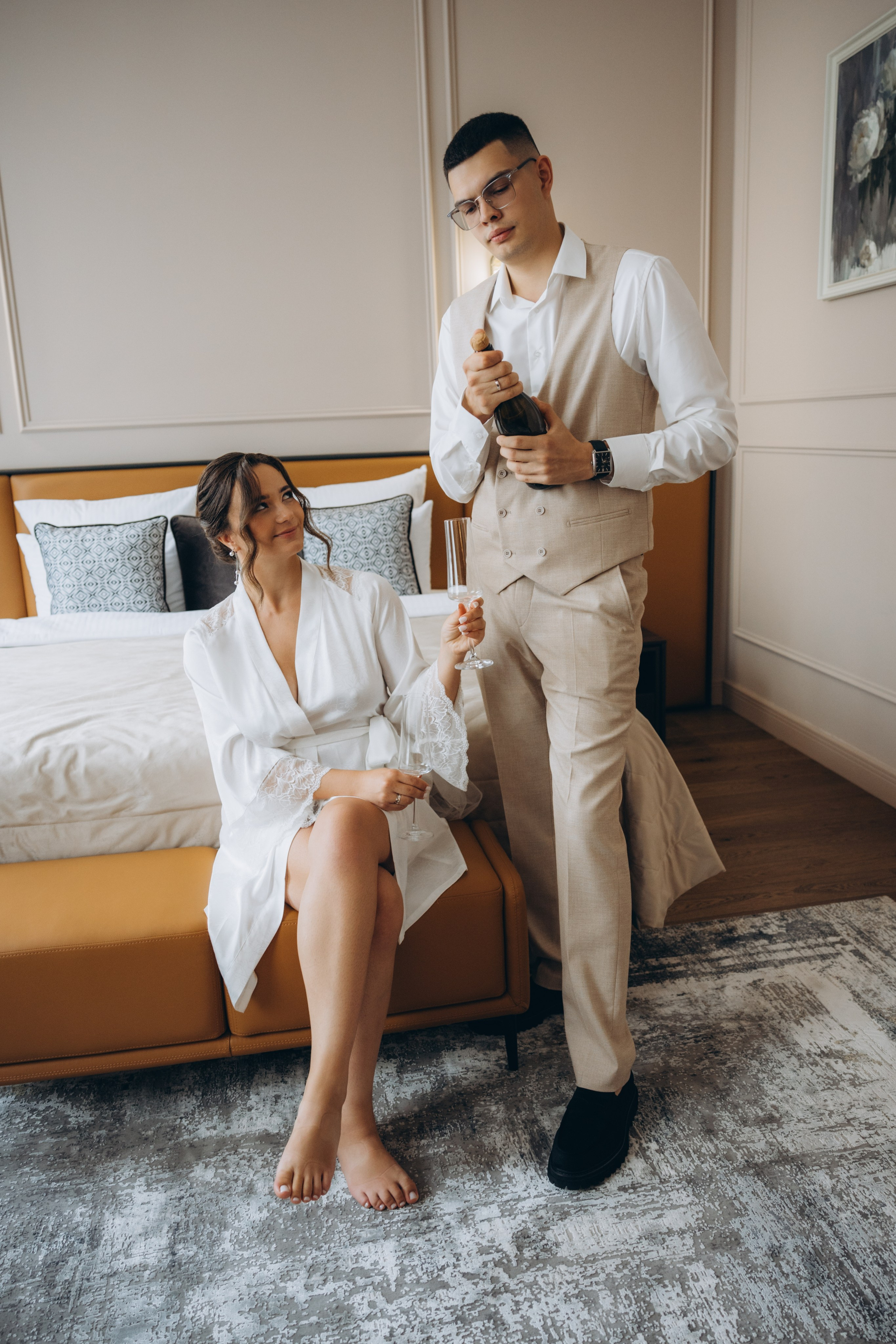 Алексей & Вероника (Утро в отеле Пушкин). Свадебный, семейный фотограф в Иркутске Светлана Макаричева