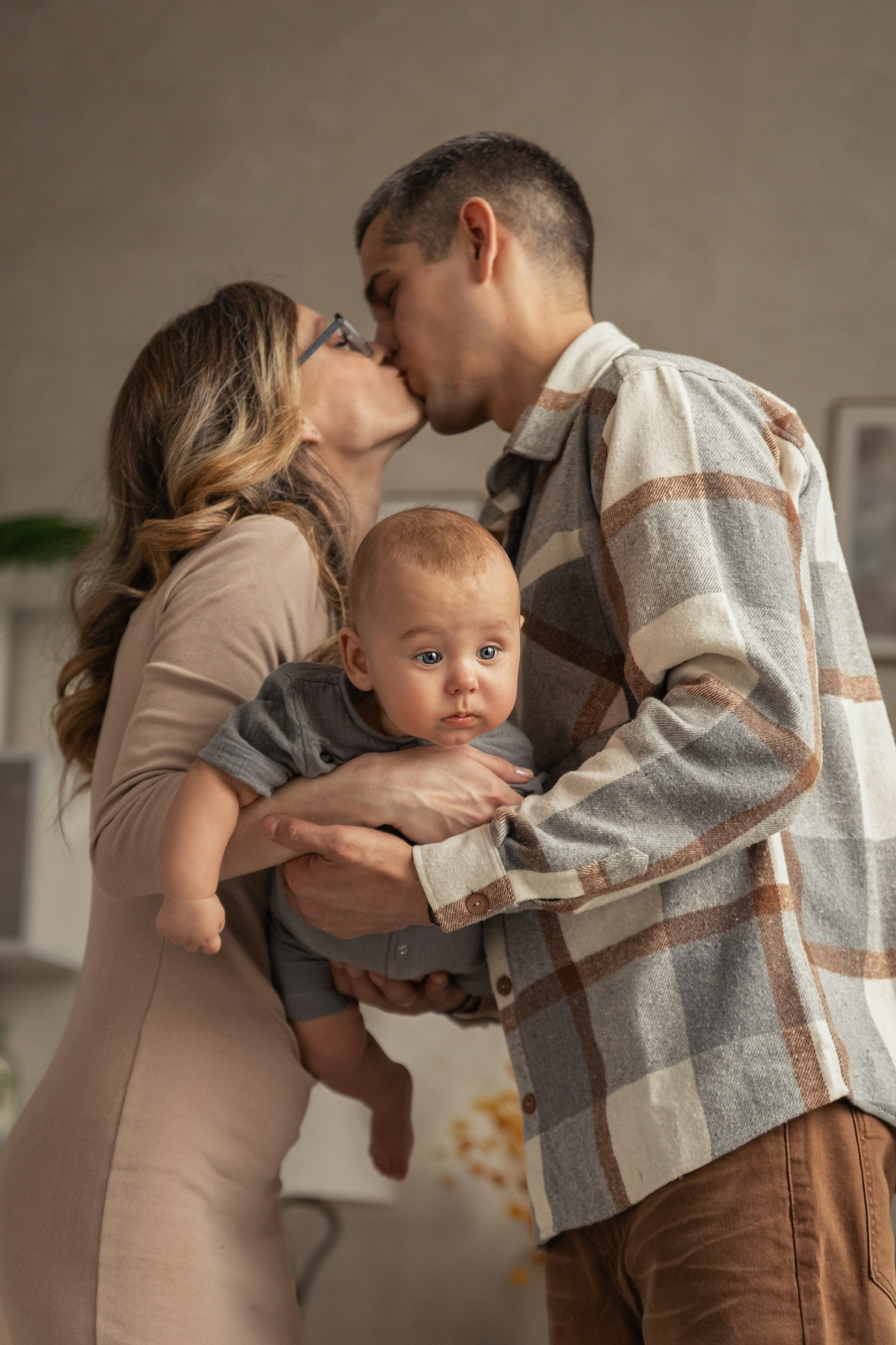 Семейная фотосессия дома. Семейный фотограф в Москве Трубинова Екатерина