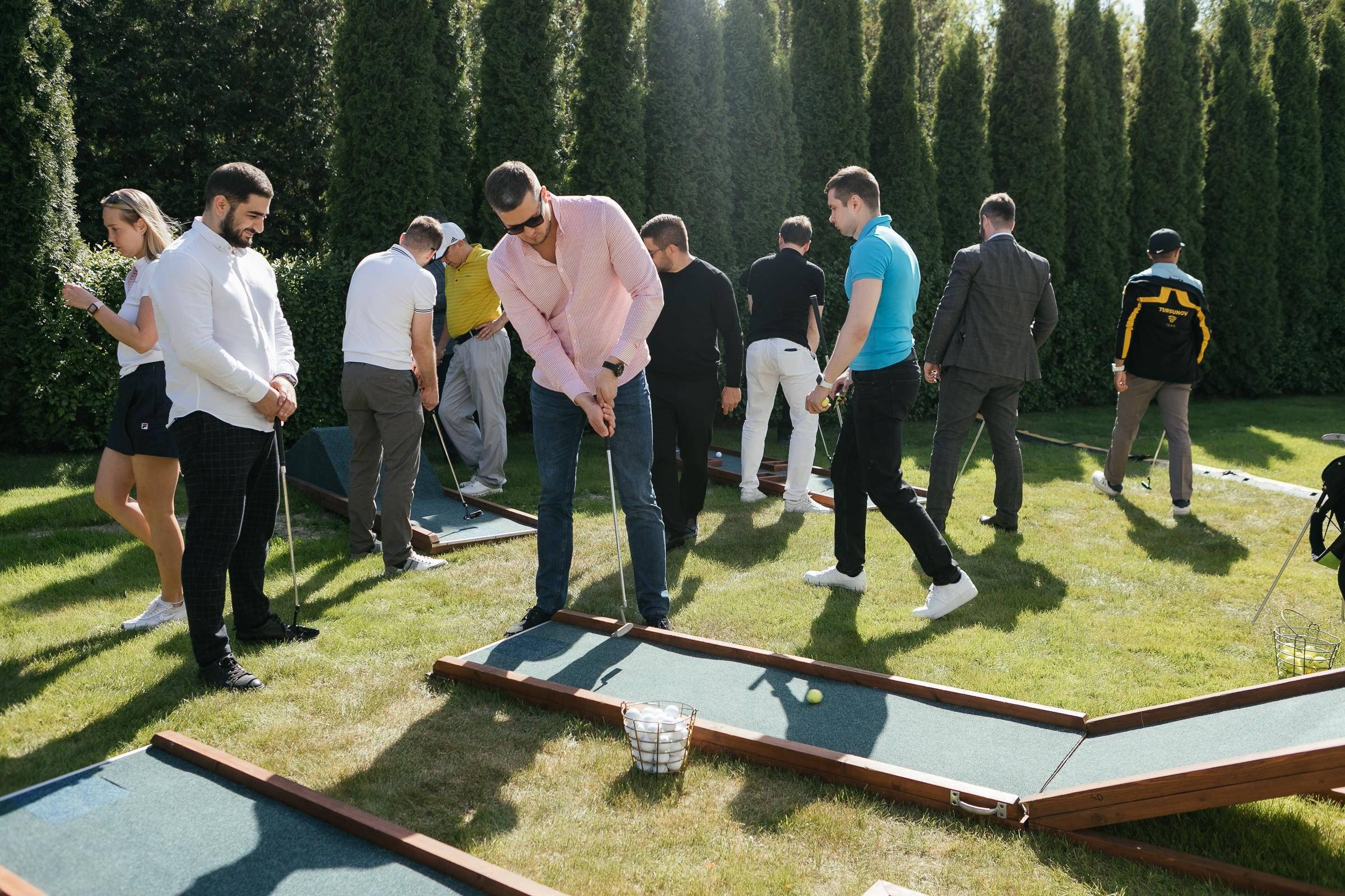 Корпоратив в гольф-клубе. Репортажный и свадебный фотограф Катерина Потапова