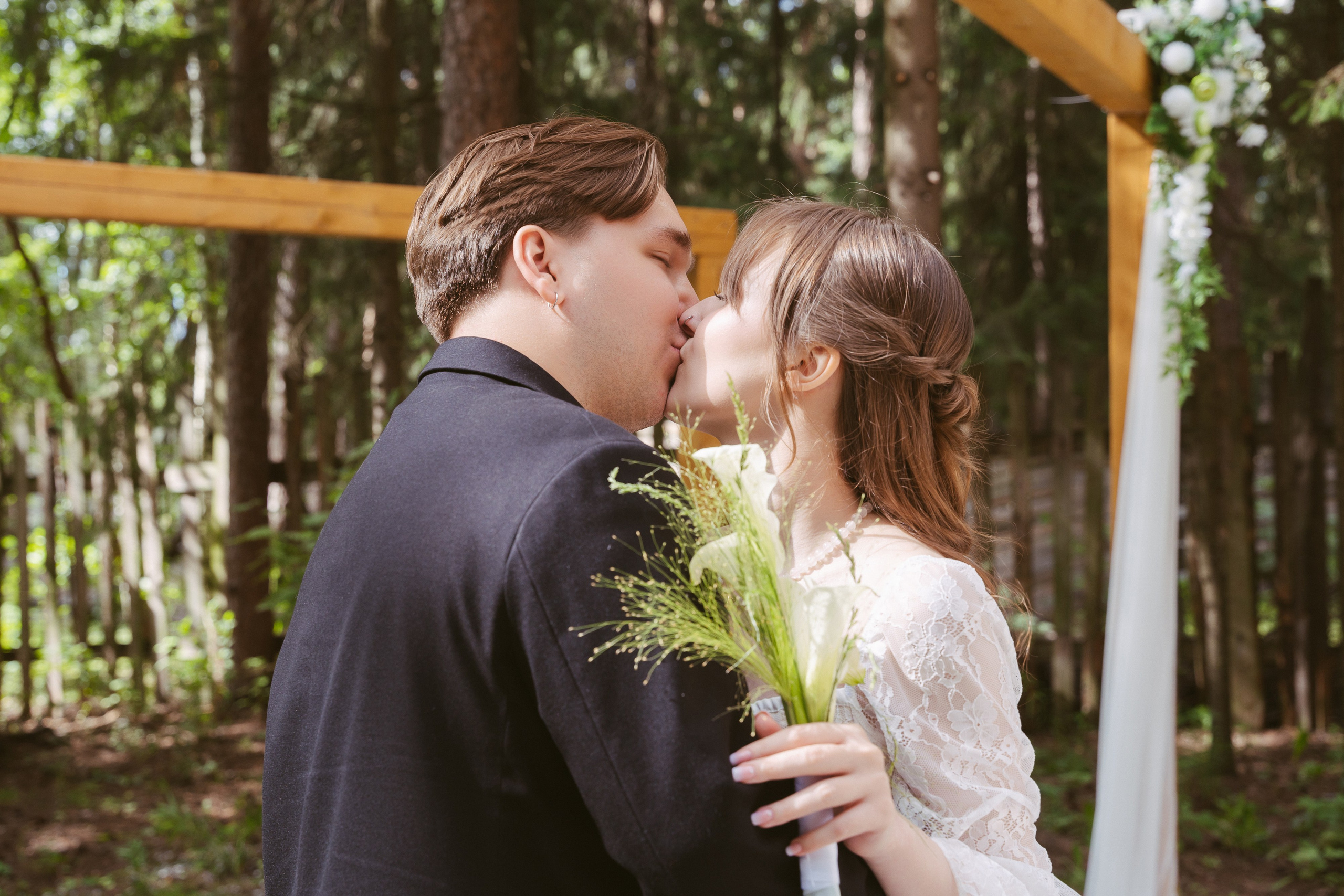 Камерная свадьба. Свадебный, репортажный, семейный фотограф Елена Брюхова