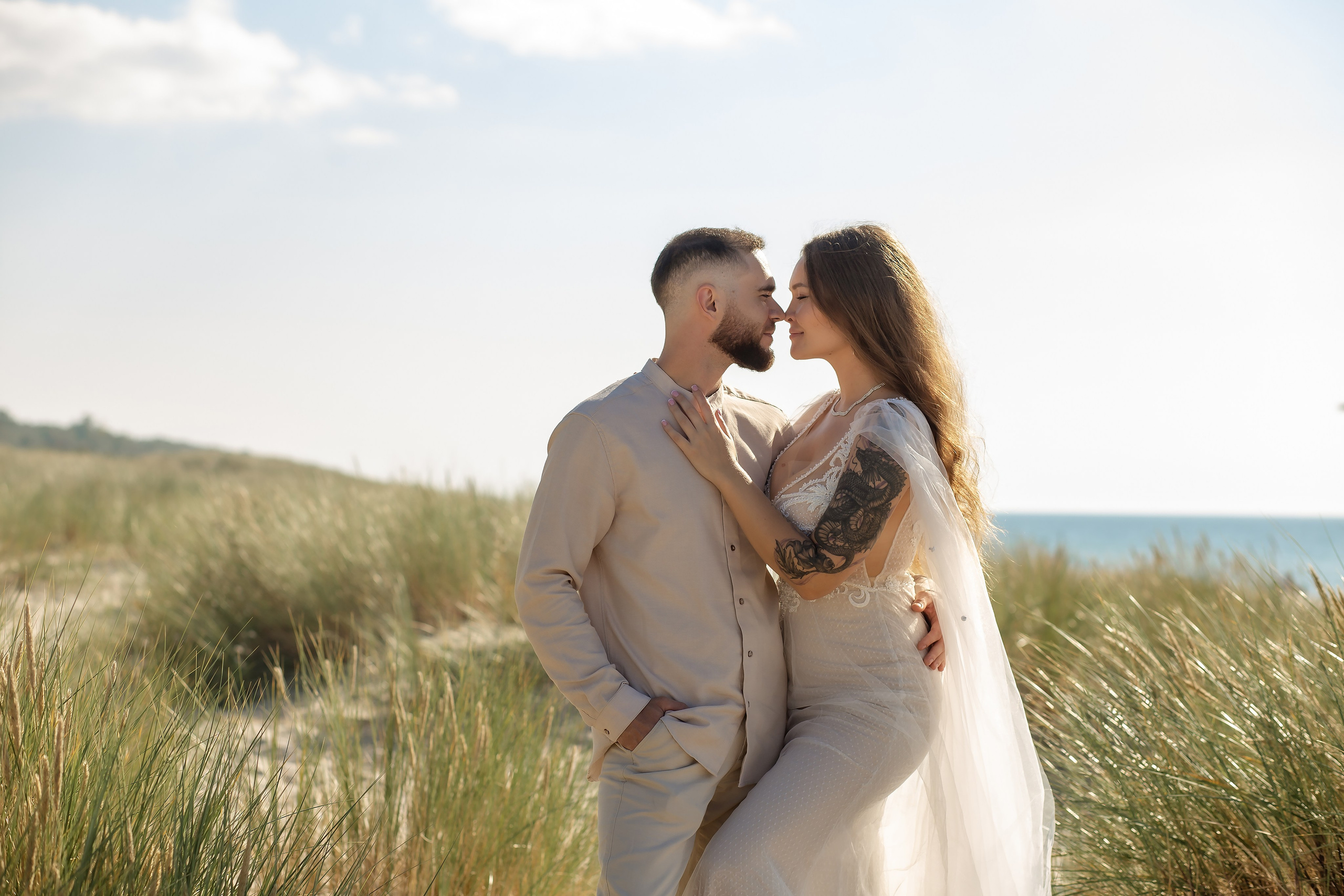 Саша и Евгения. Янтарный — Филинская. Фотограф в Калининграде Решетникова Алина