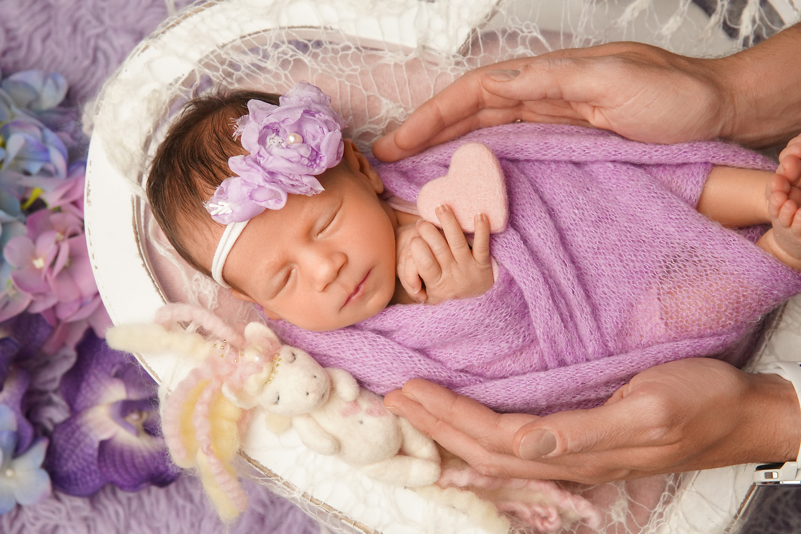 Девочки. Фотограф новорожденных. Семейный и детский фотограф в городе Сургуте