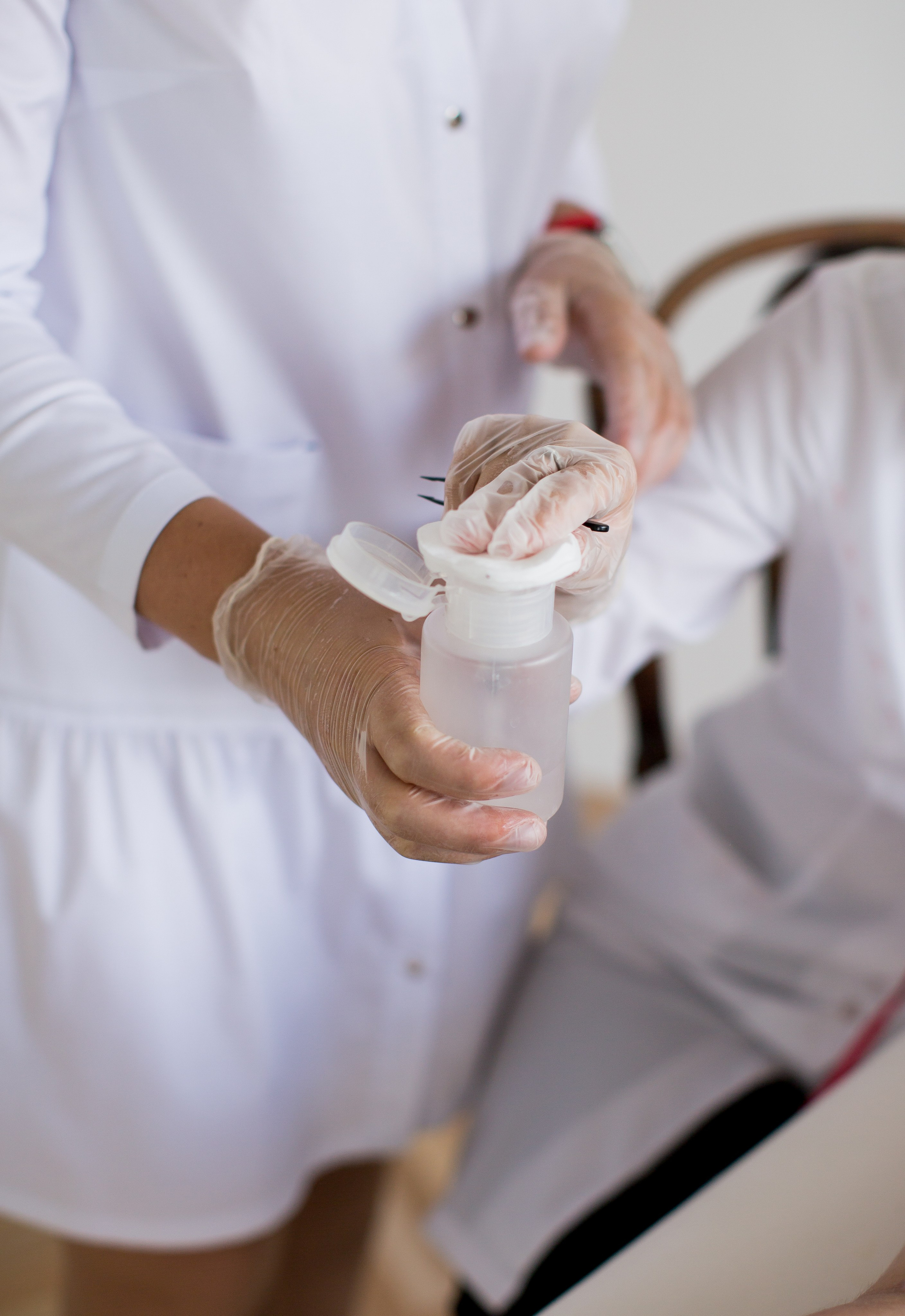 Контент съёмка для эксперта по электродепиляции. Портретный фотограф в Красноярске Акифьева Евгения