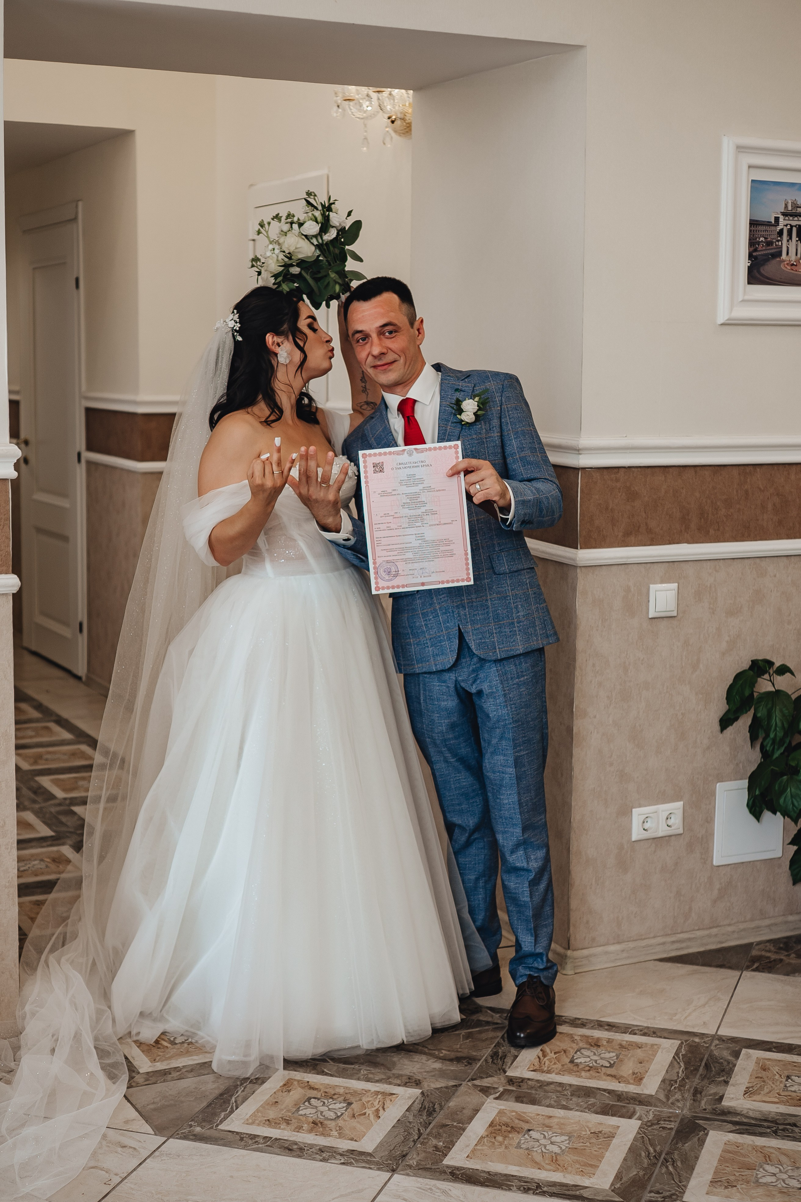 СВАДЕБНАЯ СЬЕМКА В ЗАГСЕ НА МОСКОВСКОМ ПРОСПЕКТЕ. Профессиональный фотограф, Санкт-Петербург — Виктория Богомолова