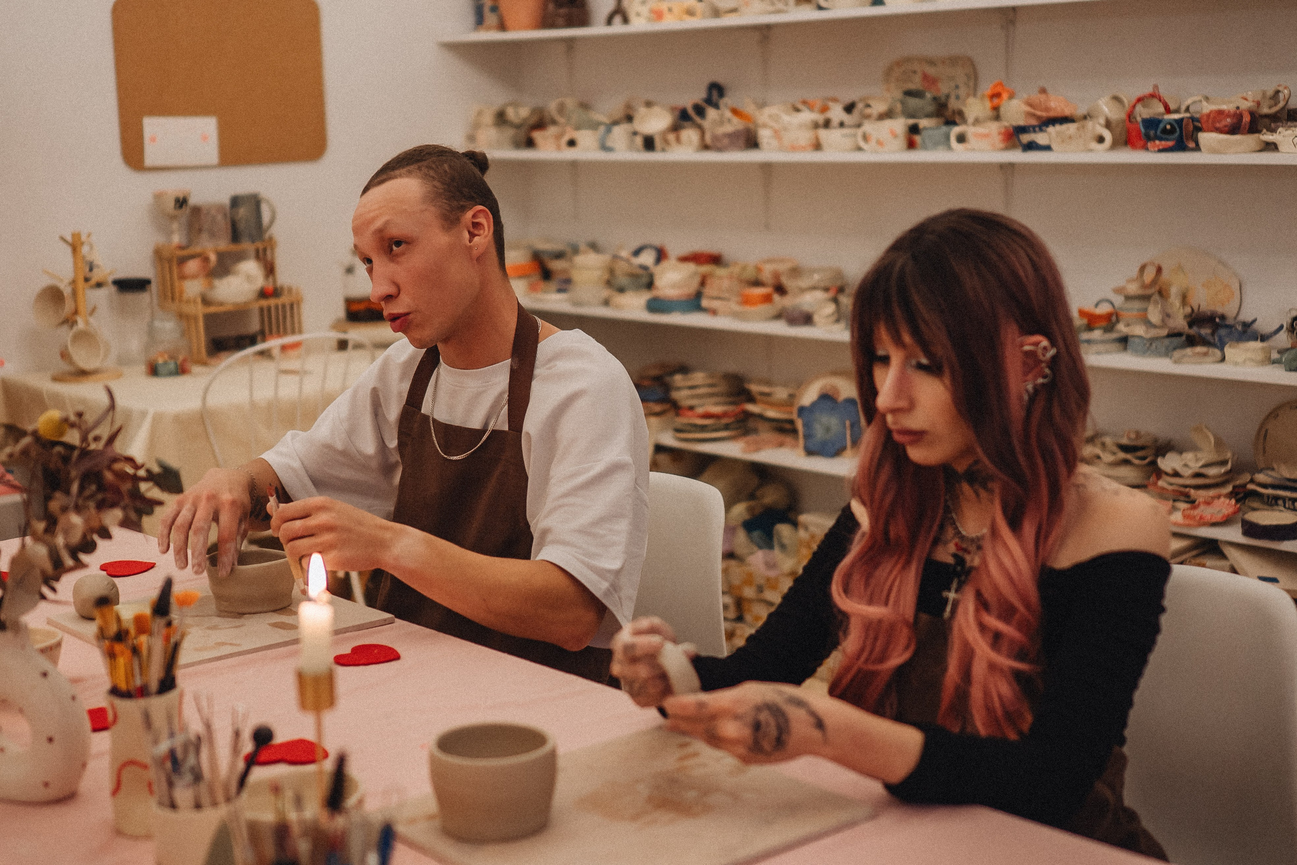 СВИДАНИЕ В ГОНЧАРНОЙ МАСТЕРСКОЙ. Профессиональный фотограф, Санкт-Петербург — Виктория Богомолова