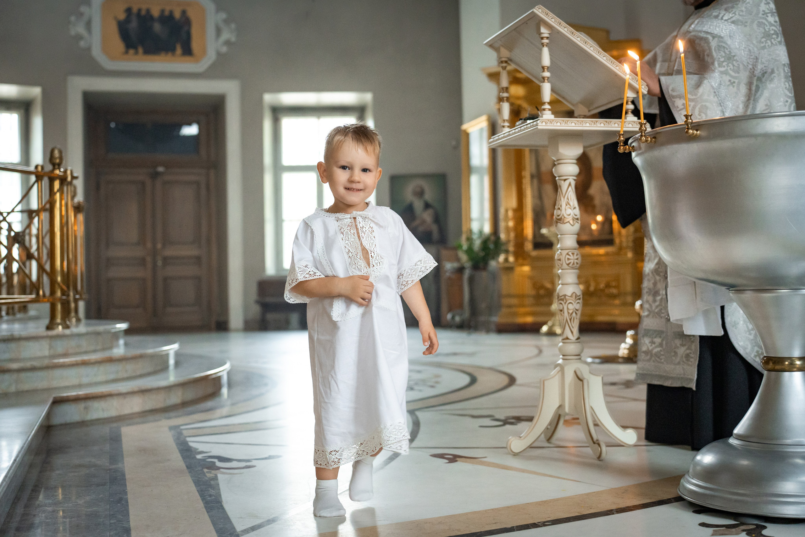 Таинство Крещения (репортажная съемка). Moscow_CPC