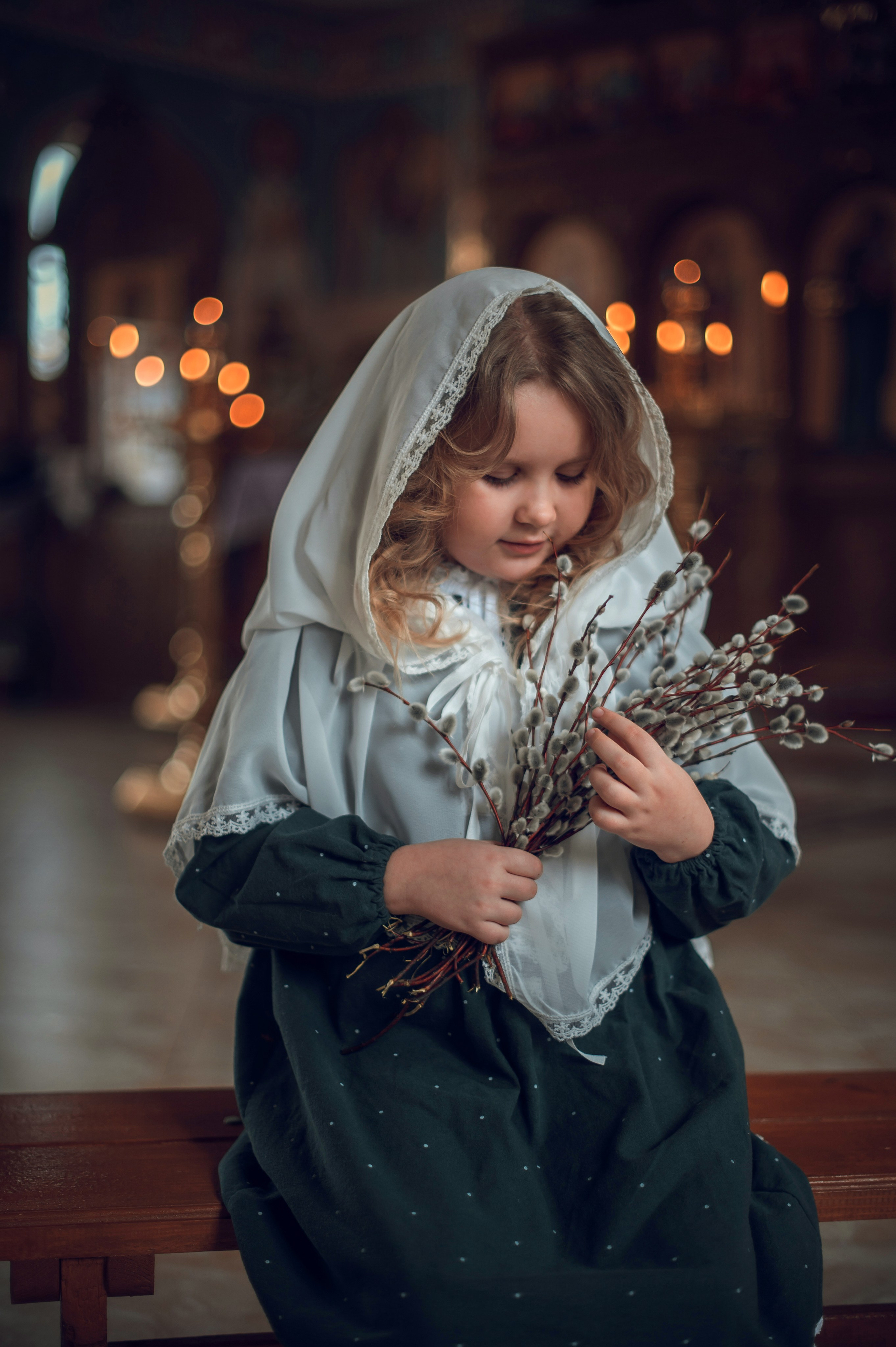 Таинство Крещения (постановочная съемка). Moscow_CPC