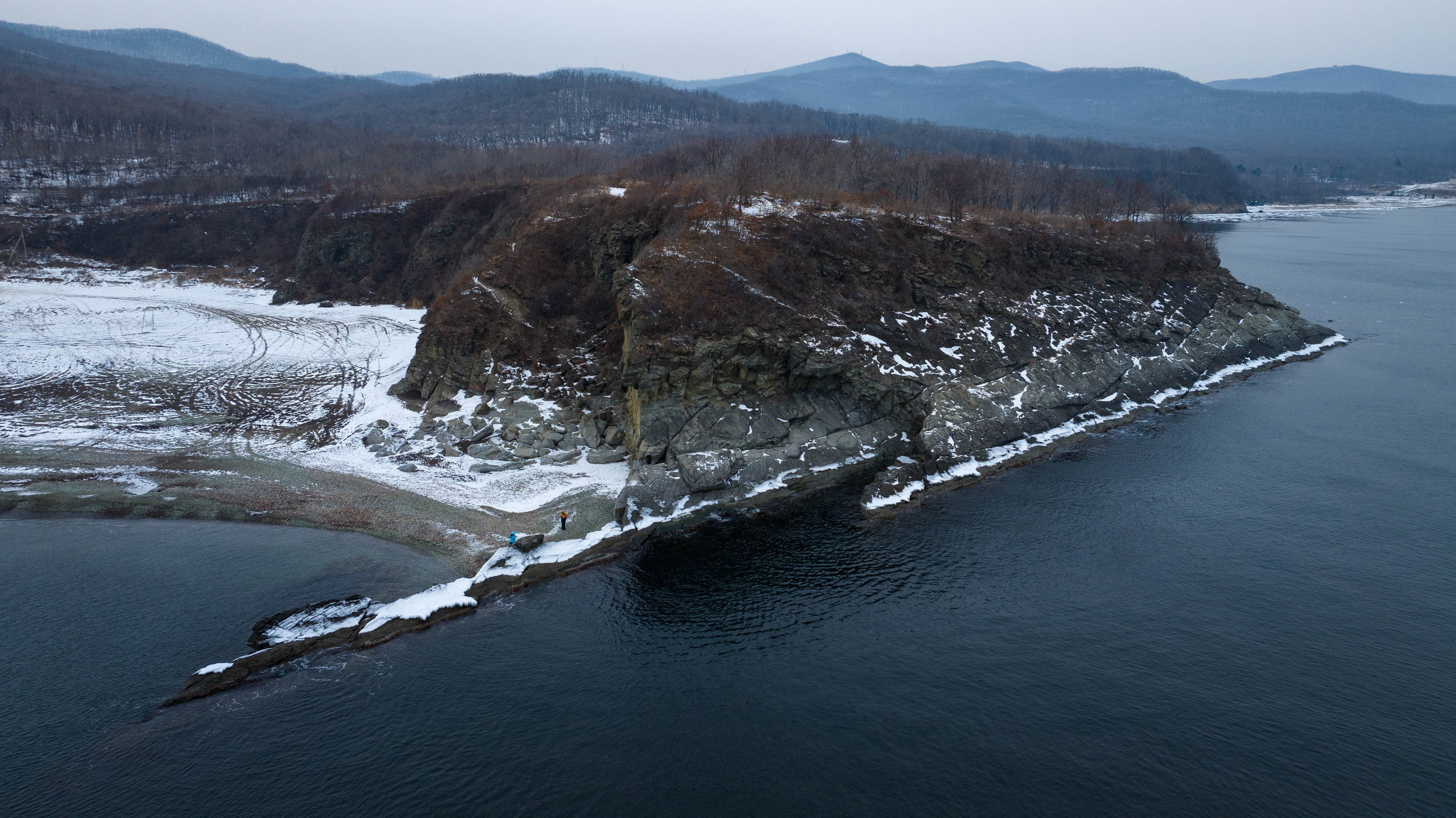 Бухта Стеклянная. Турист оптимист
