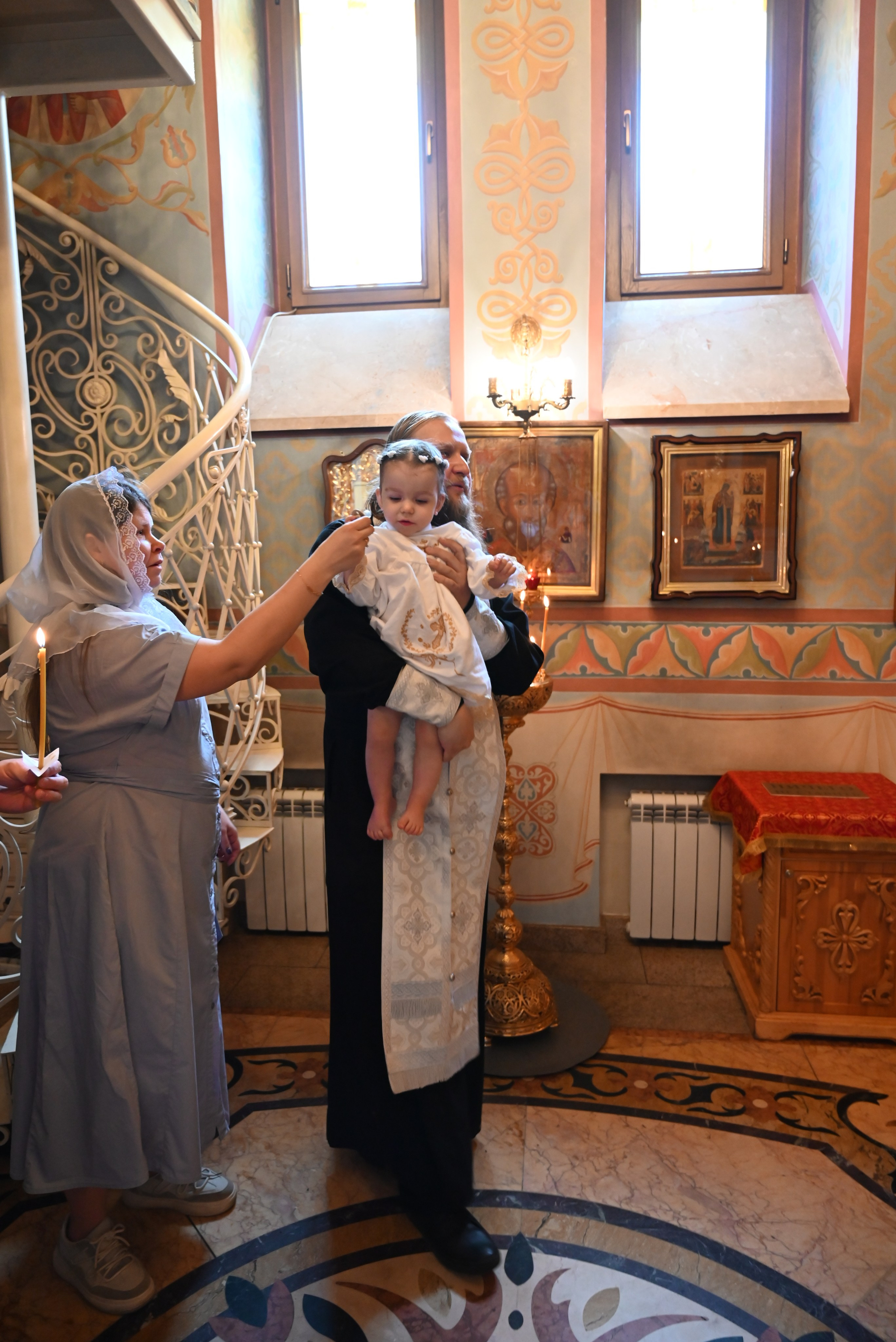 Крещение 7 мая. Семейный и детский фотограф Москва