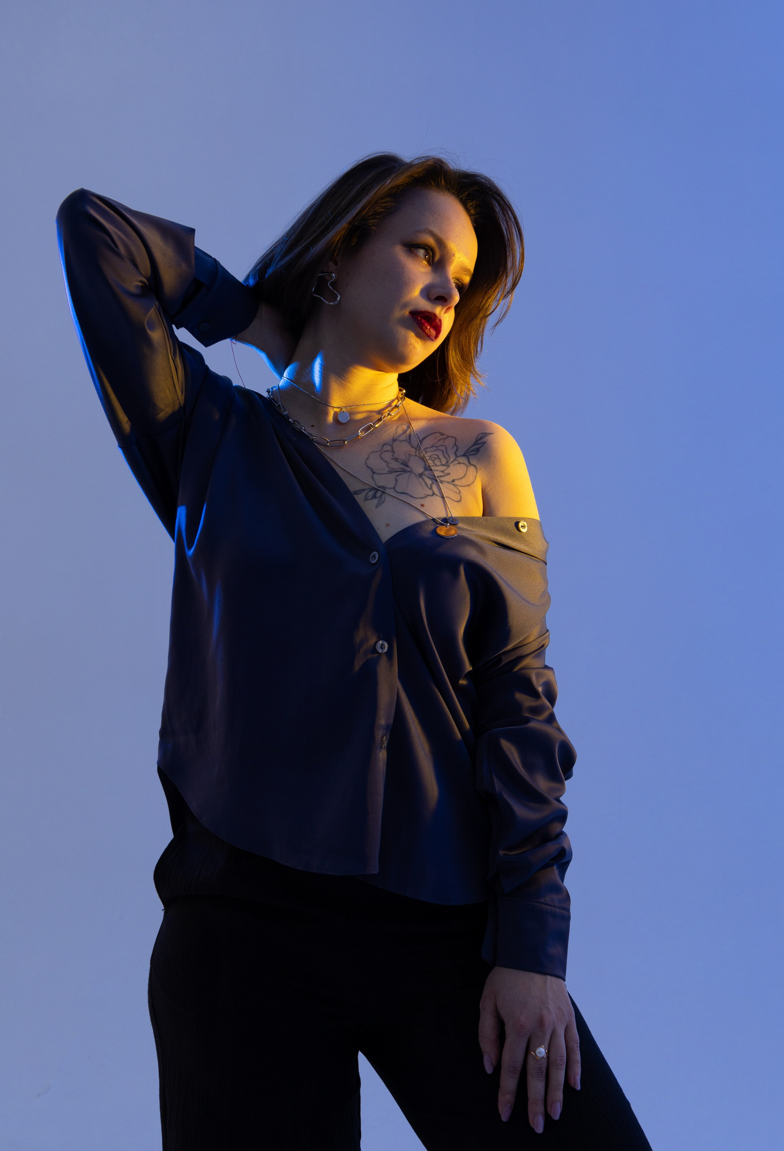 Индивидуальная съёмка с цветными фильтрами. Фотостудия Импульс. Tatiana Shumskaya