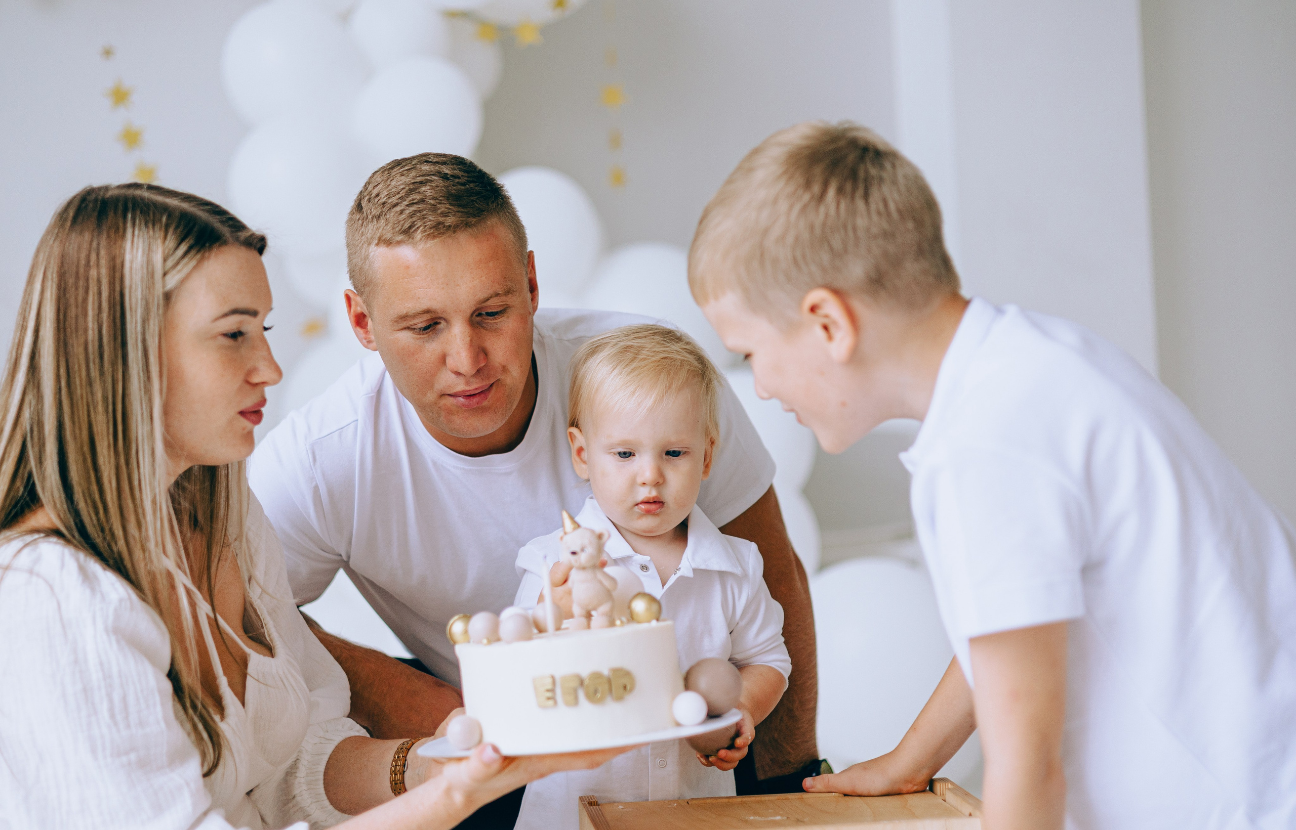 Первый годик Егора