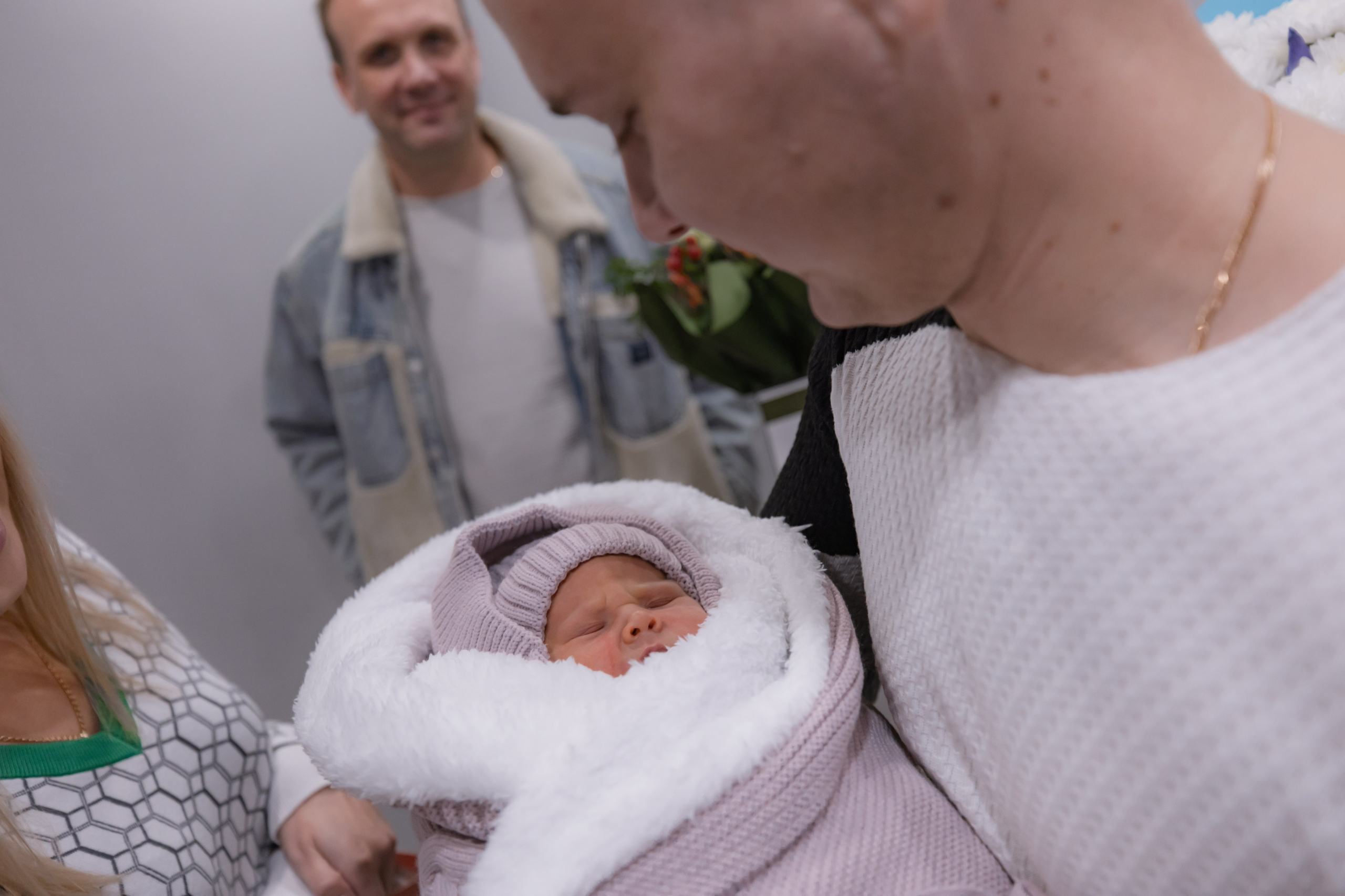 Выписка Ариши. Детский и семейный фотограф Евгения Вахнеева Москва Зеленоград