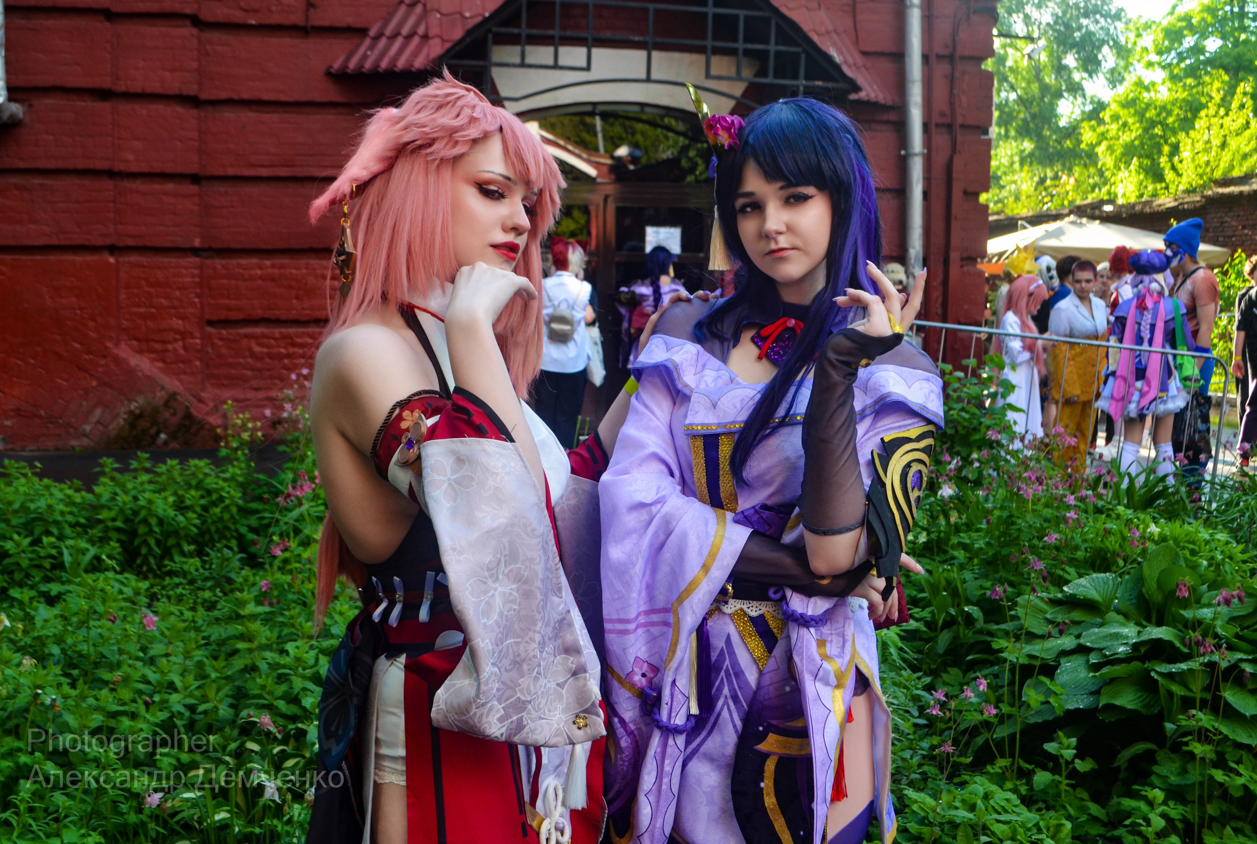 Фотосессия на фестивале косплея Never Party 3.0 в Москва