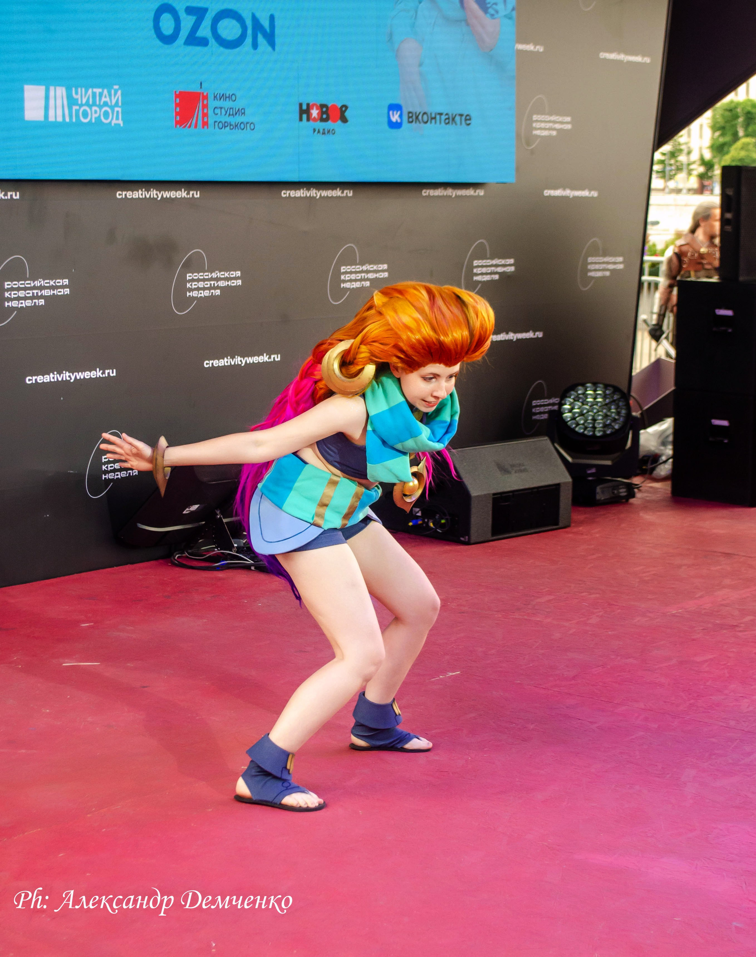 Фотосессия в Парке Горького на Лидеры молодого контента