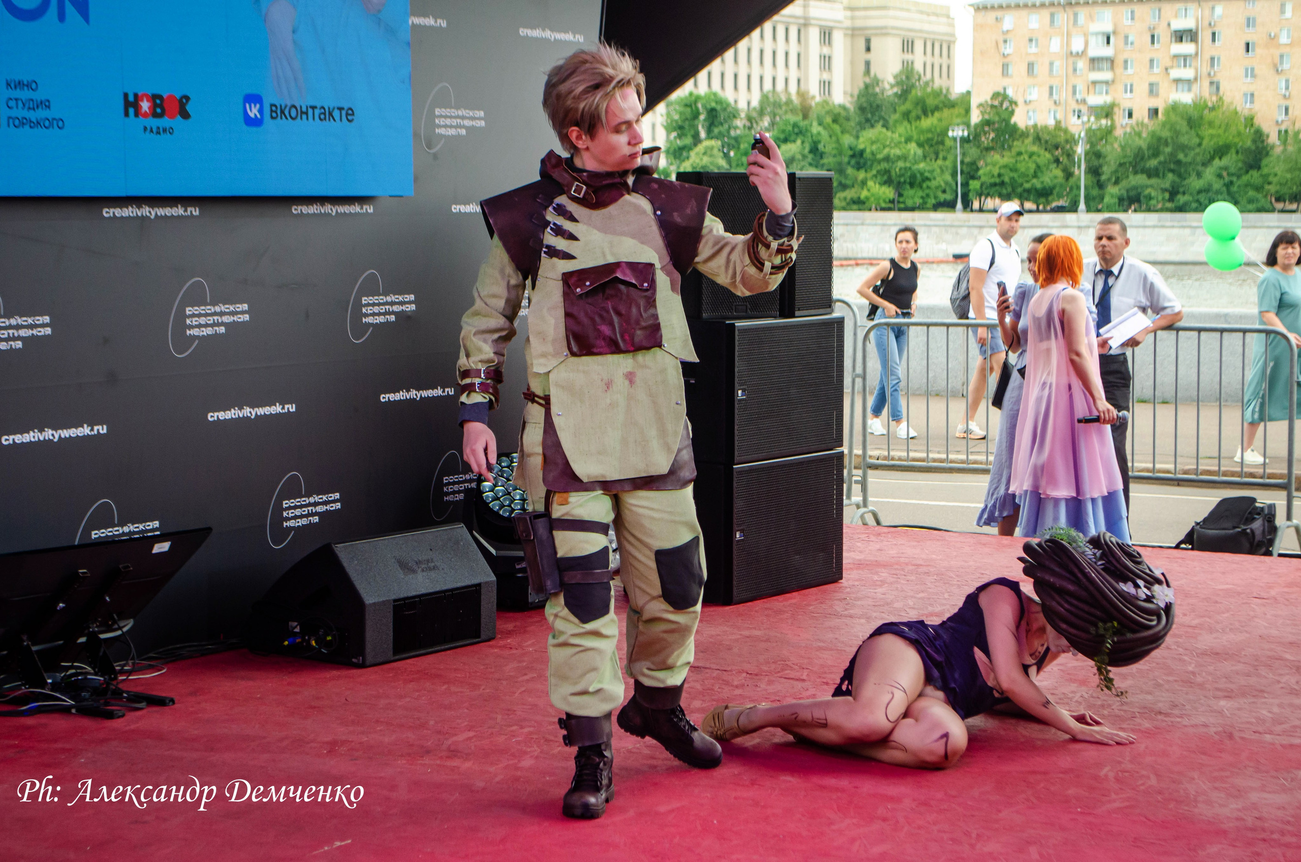 Фотосессия в Парке Горького на Лидеры молодого контента