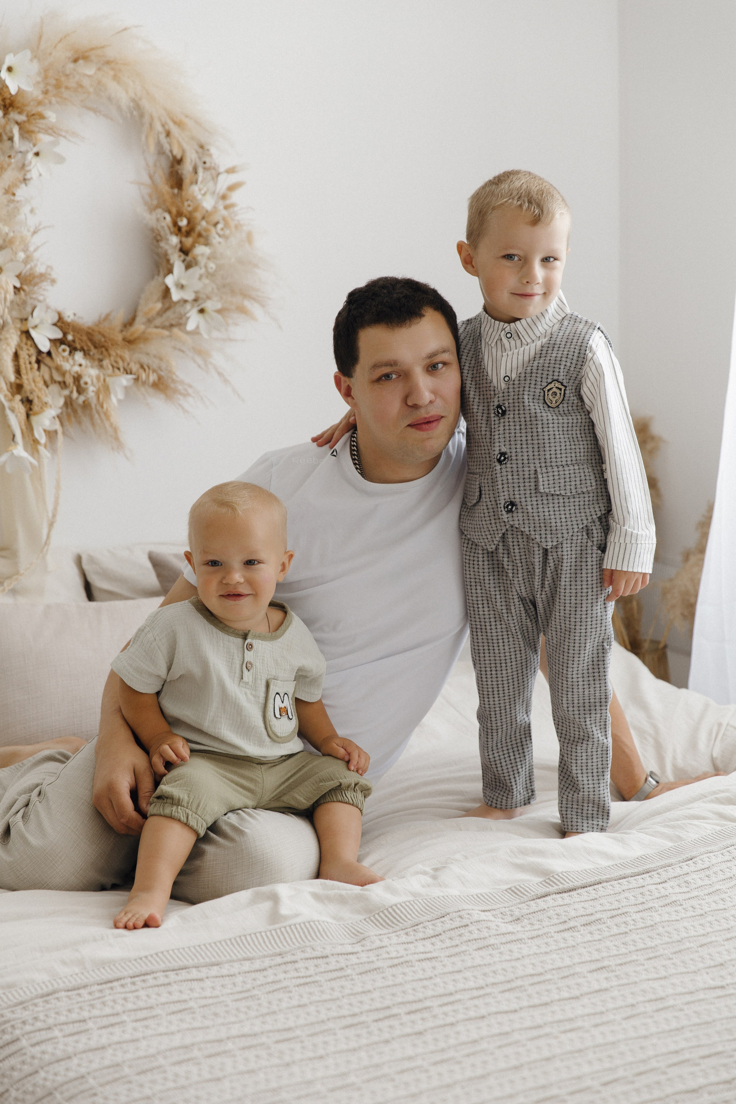 Мама и три любимых мужчины. Свадебный фотограф Фадеева Алёна