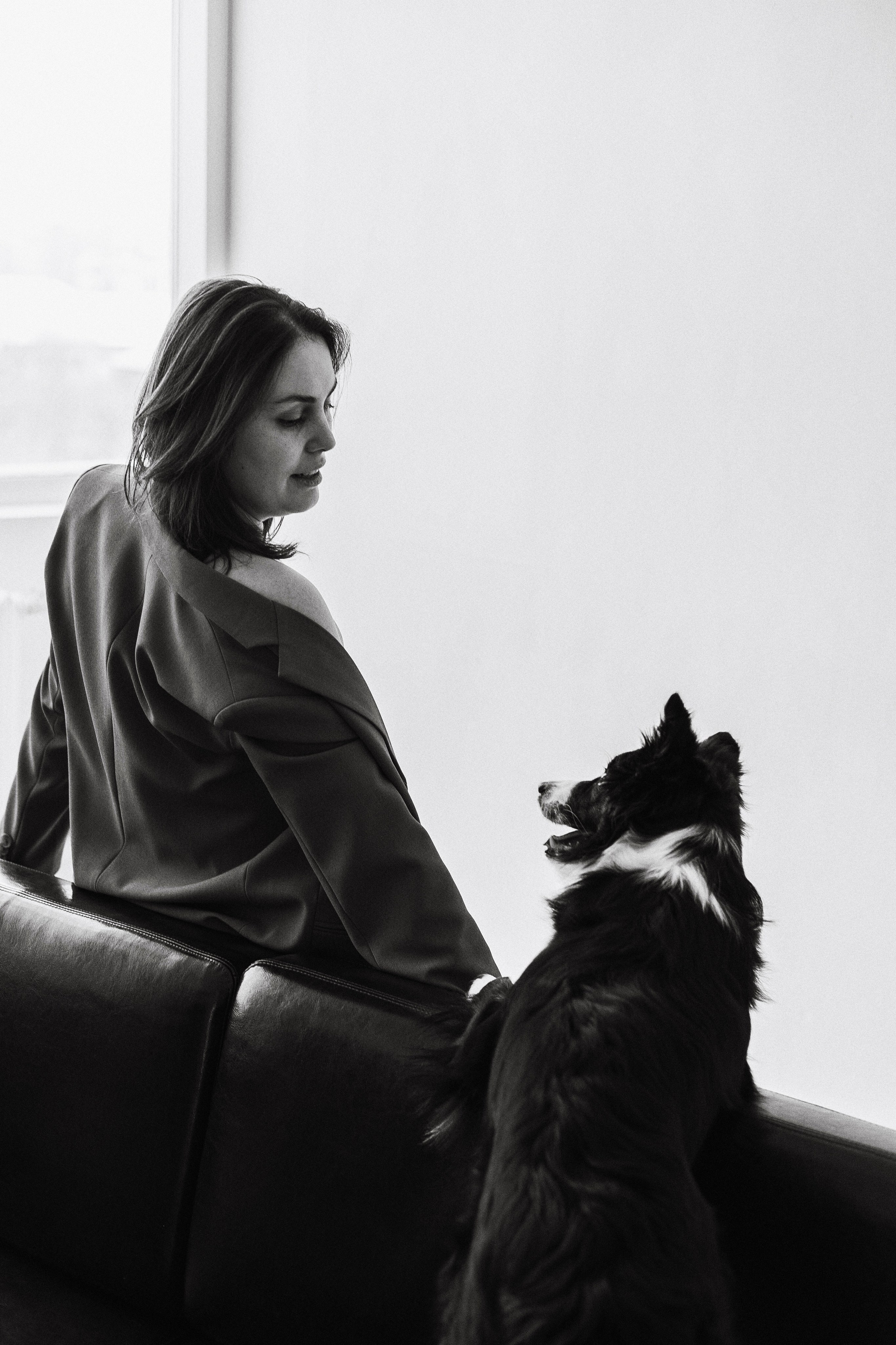 Катя и Райли. Фотограф-анималист Богданова Полина