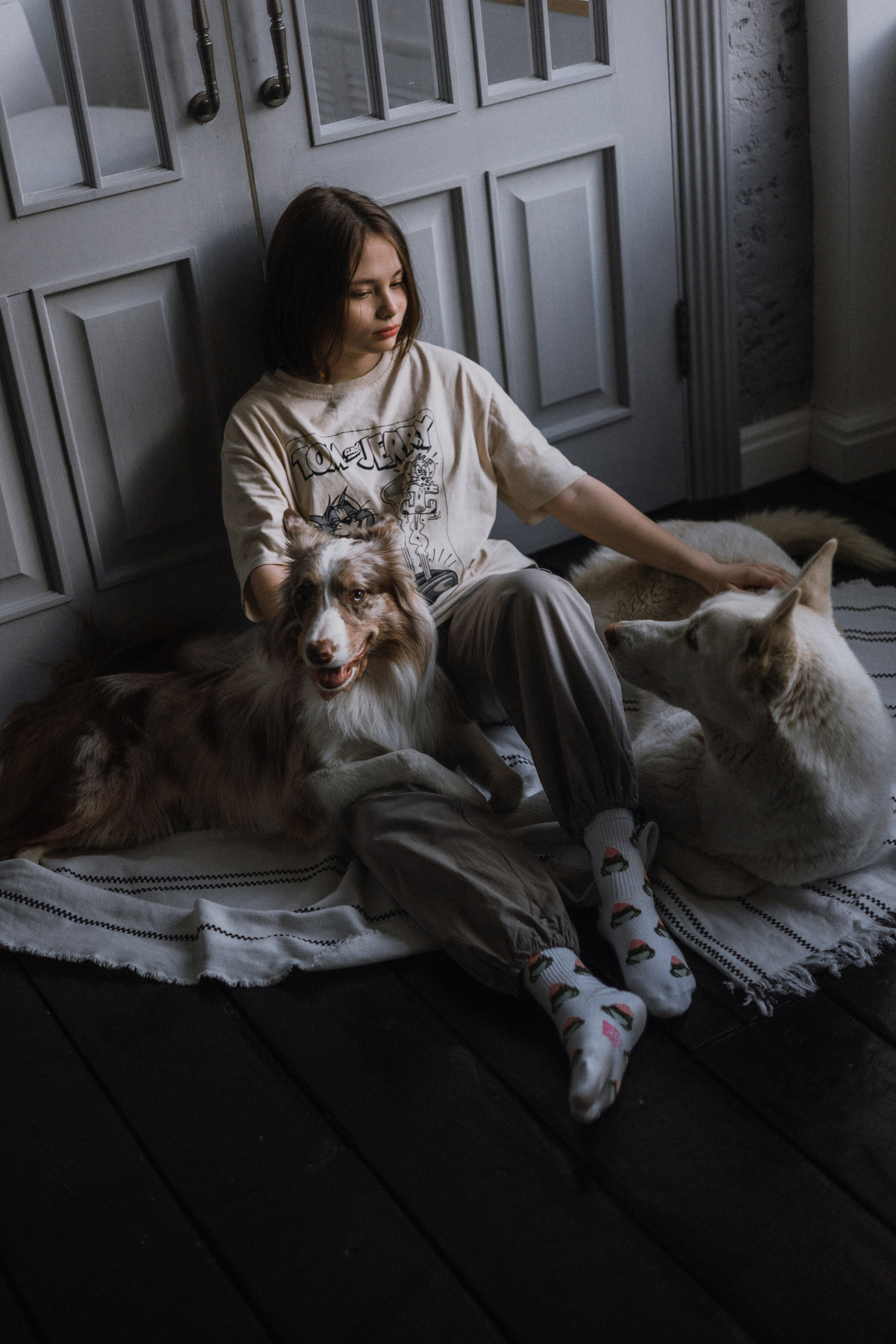 Аня, Дэймон и Грэй. Фотограф-анималист Богданова Полина