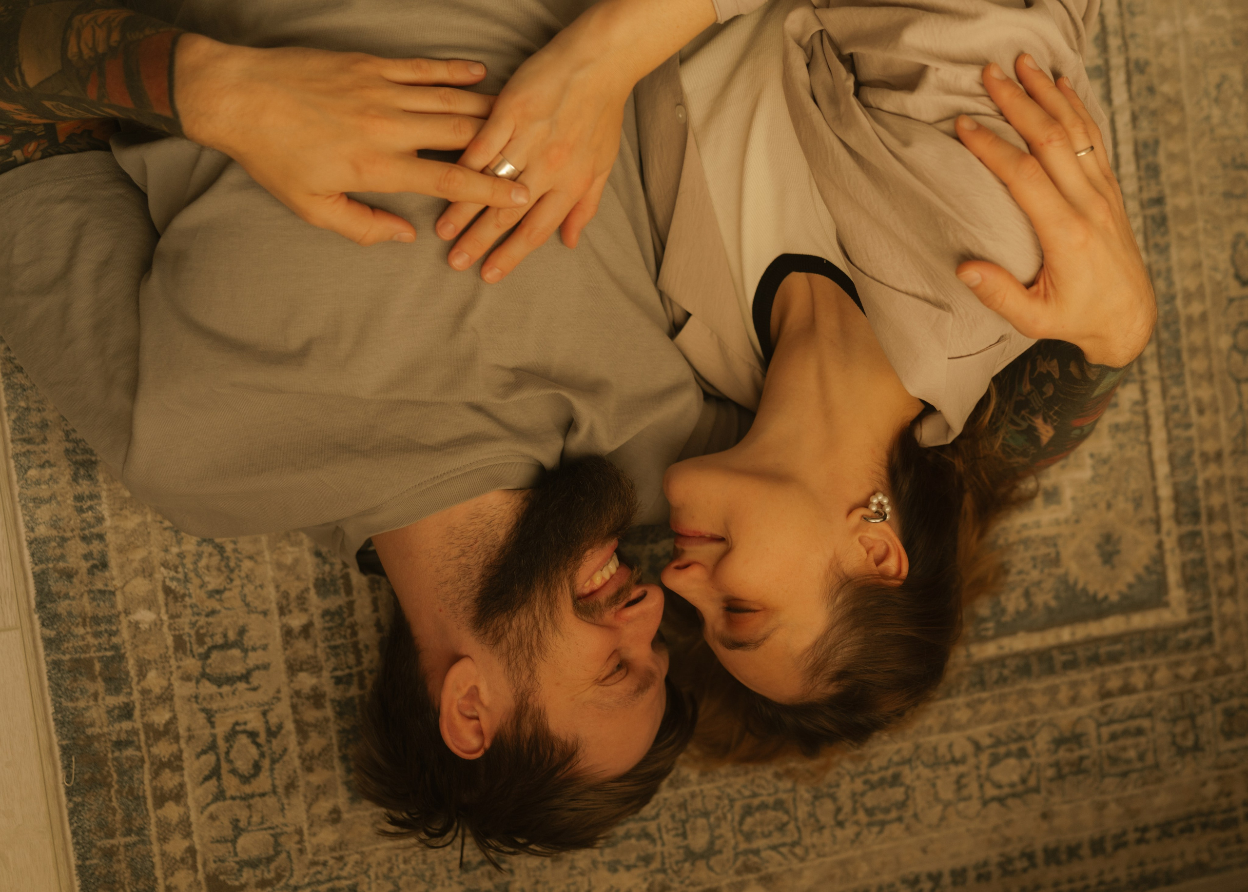 Катя и Андрей | домашняя. Фотограф в Новосибирске Диана Ильиных