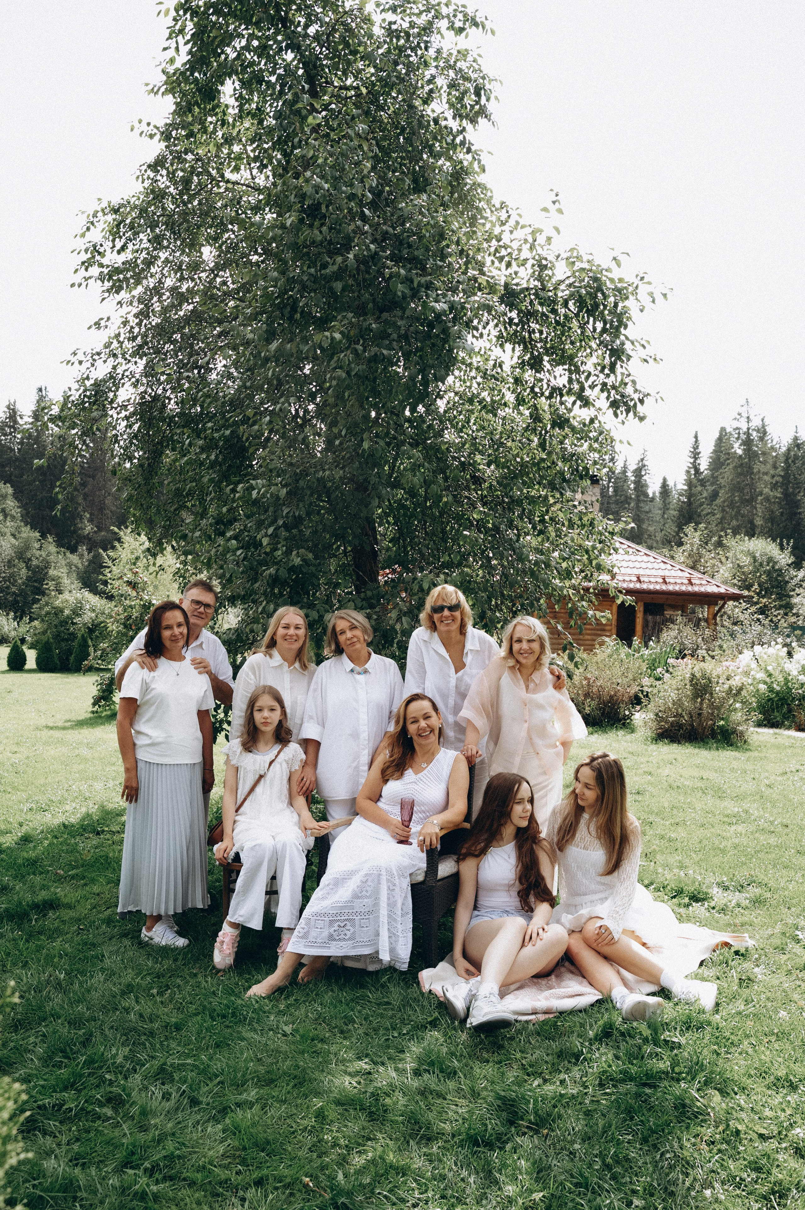 День рождения в летнем саду. Семейный свадебный фотограф Екатеринбург Первоуральск Шарнина Алёна