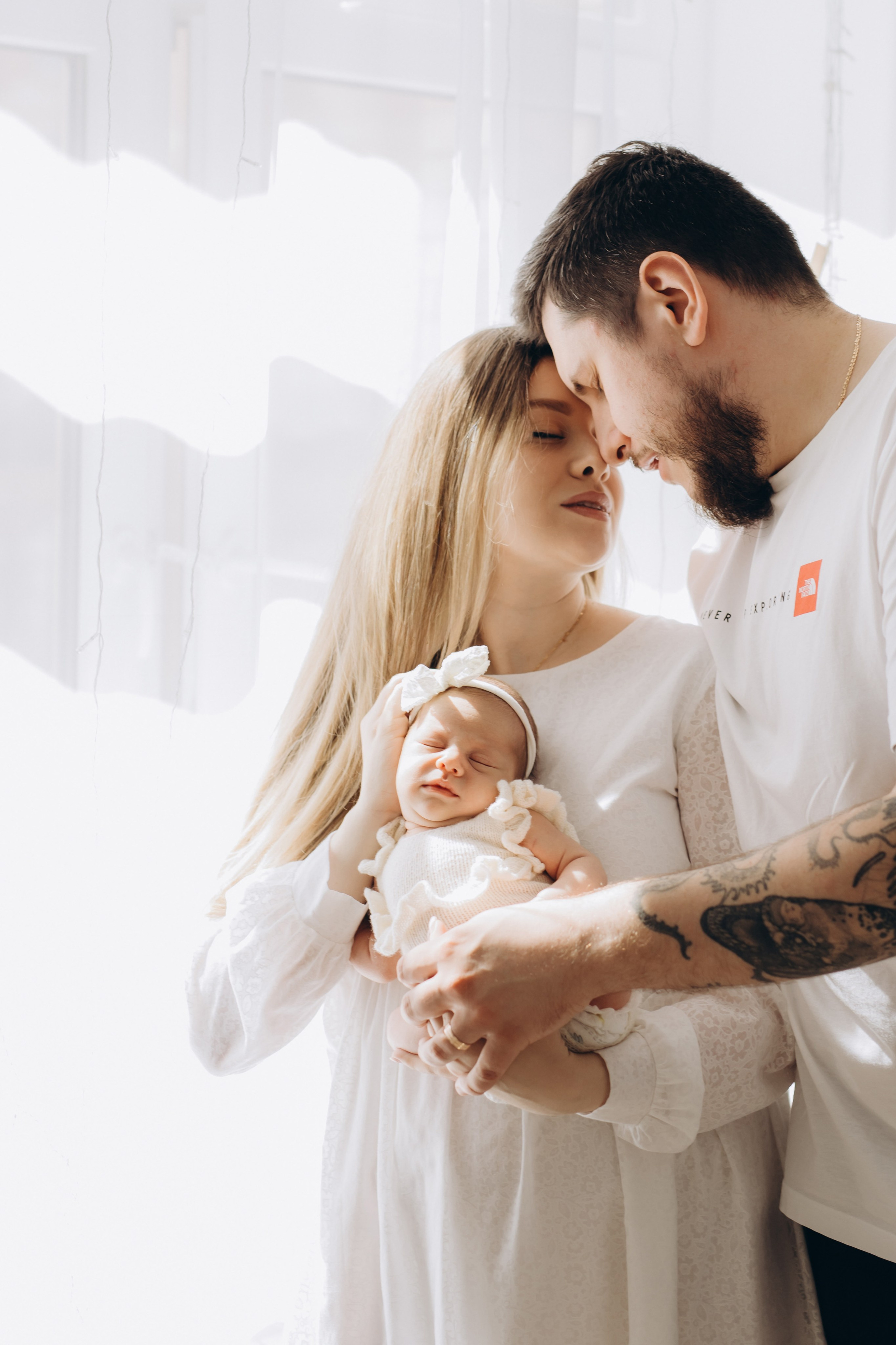 Василиса 23 дня. Фотограф новорождённых Newborn Москва